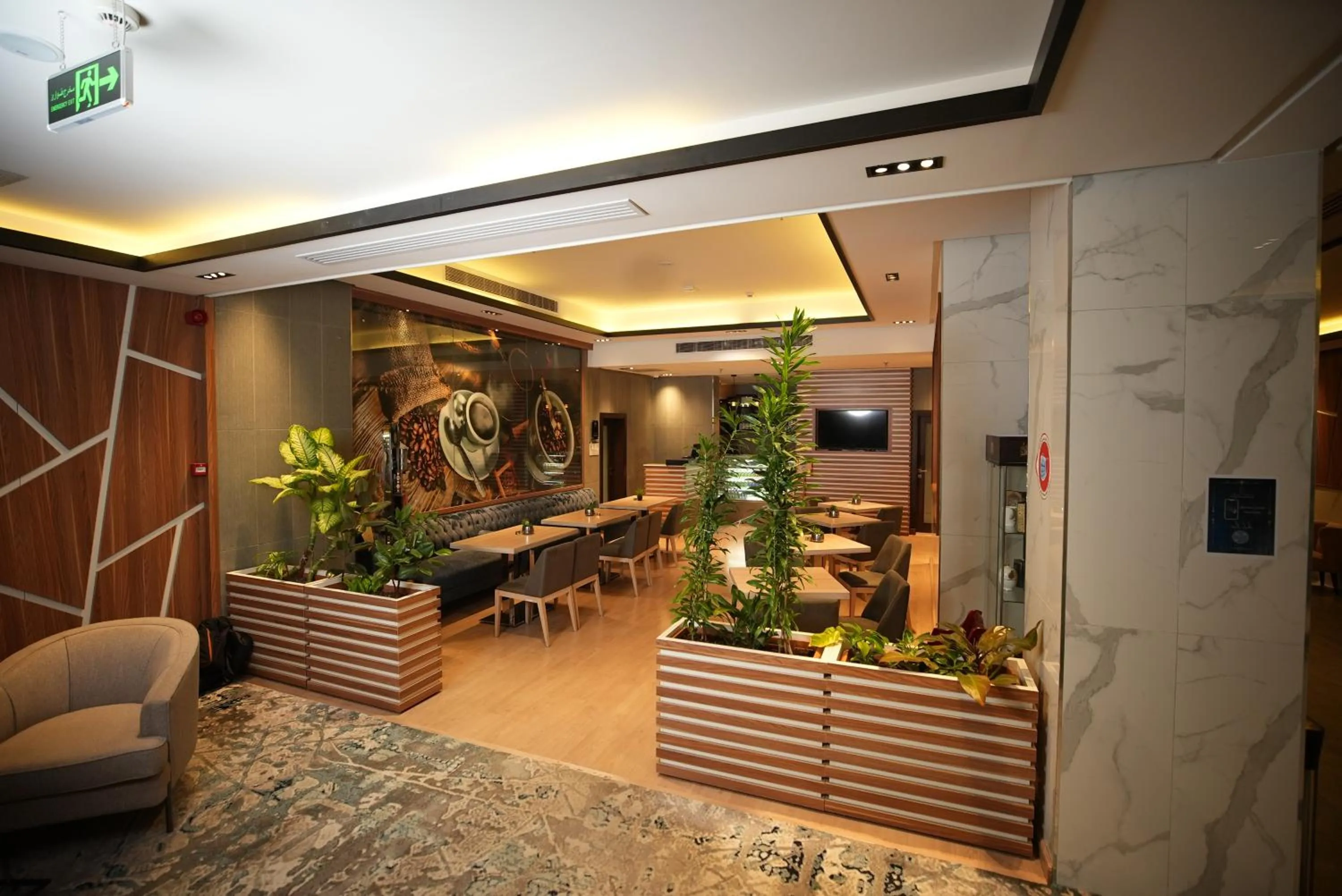 Seating area in Wow Diamond Hotel - فندق واو ديموند