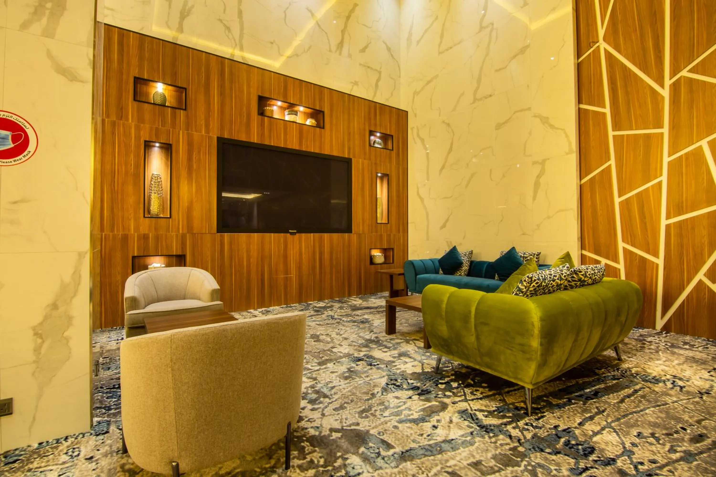 Lobby or reception in Wow Diamond Hotel - فندق واو ديموند