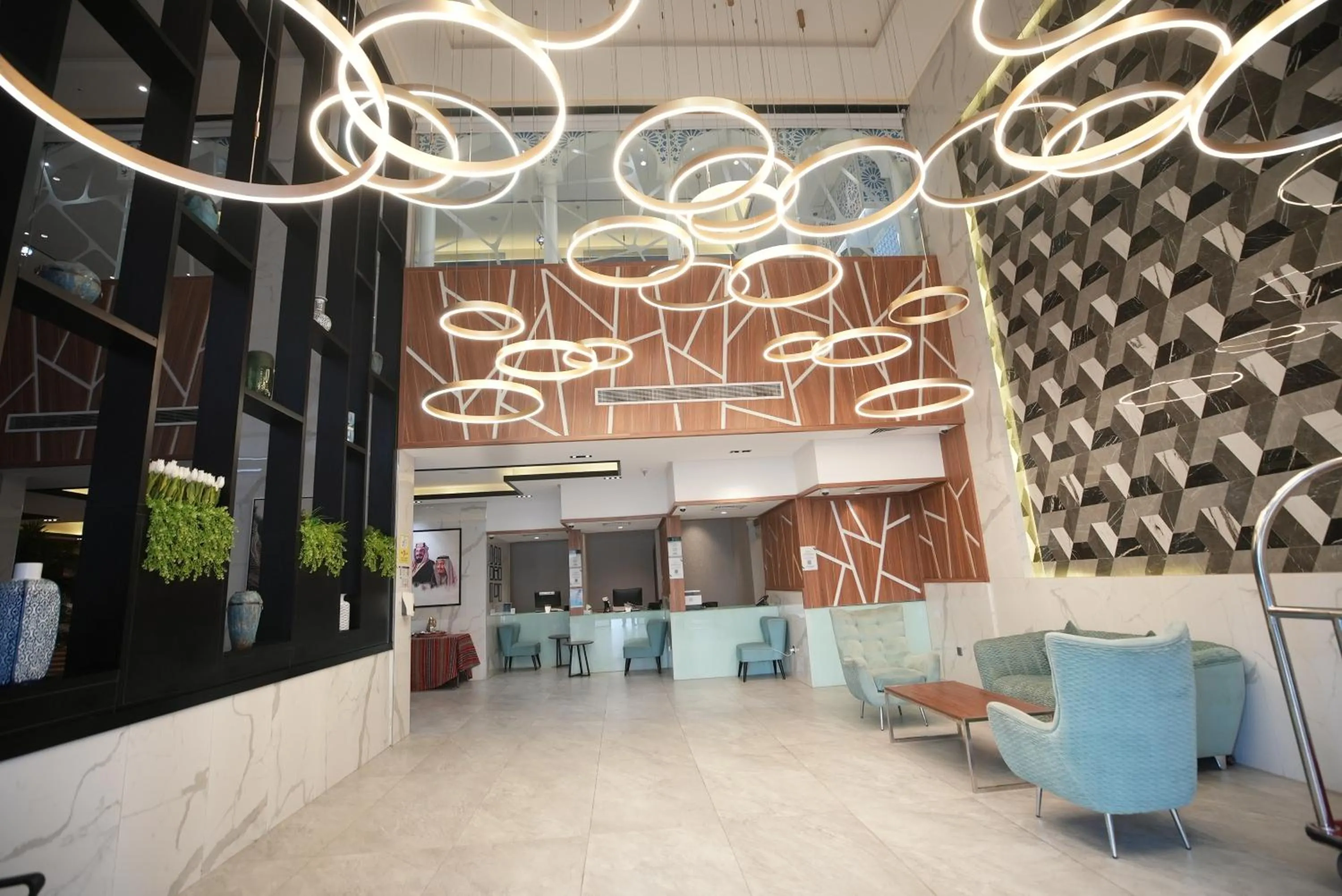 Seating area in Wow Diamond Hotel - فندق واو ديموند