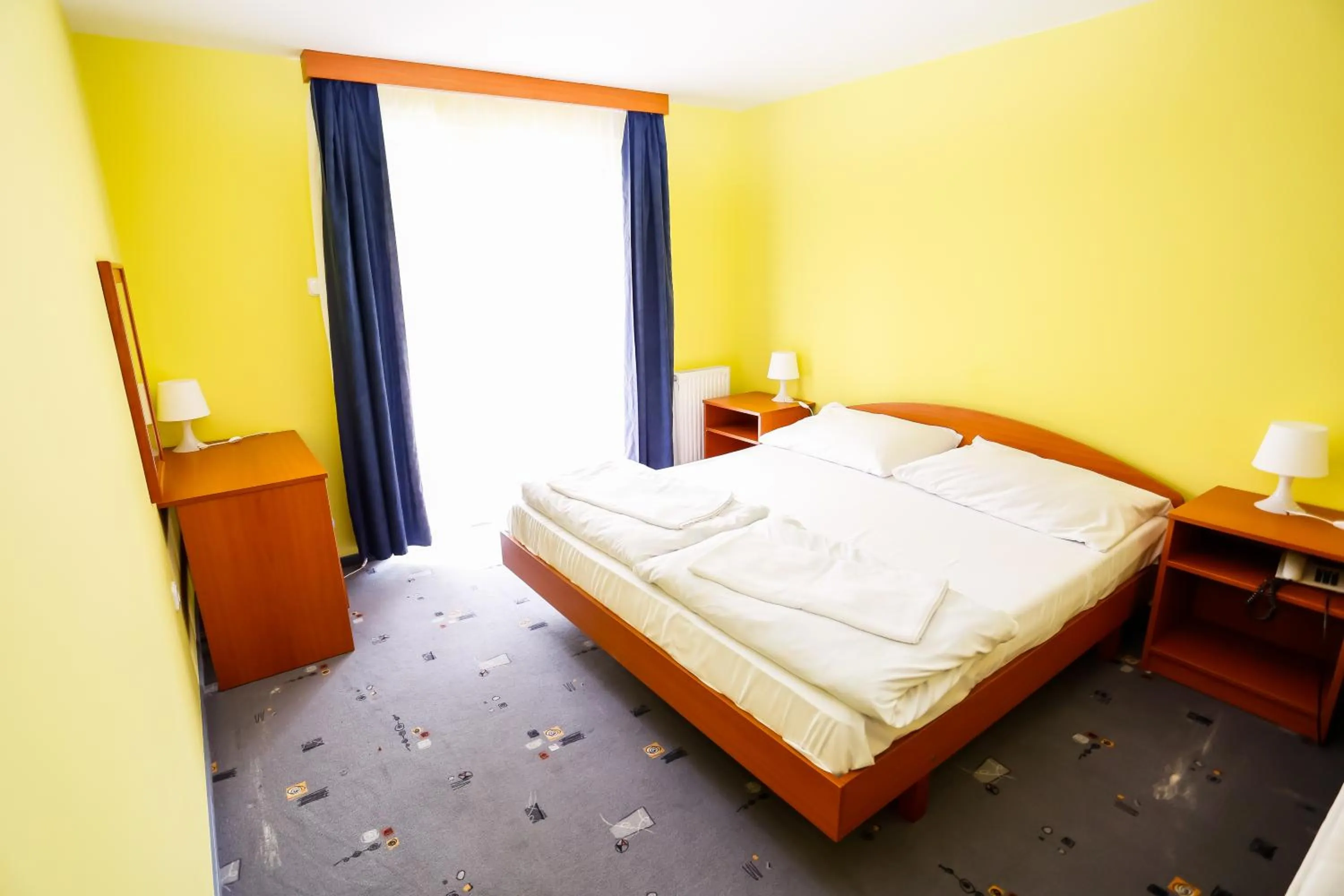 Bed in Solaris Hotel