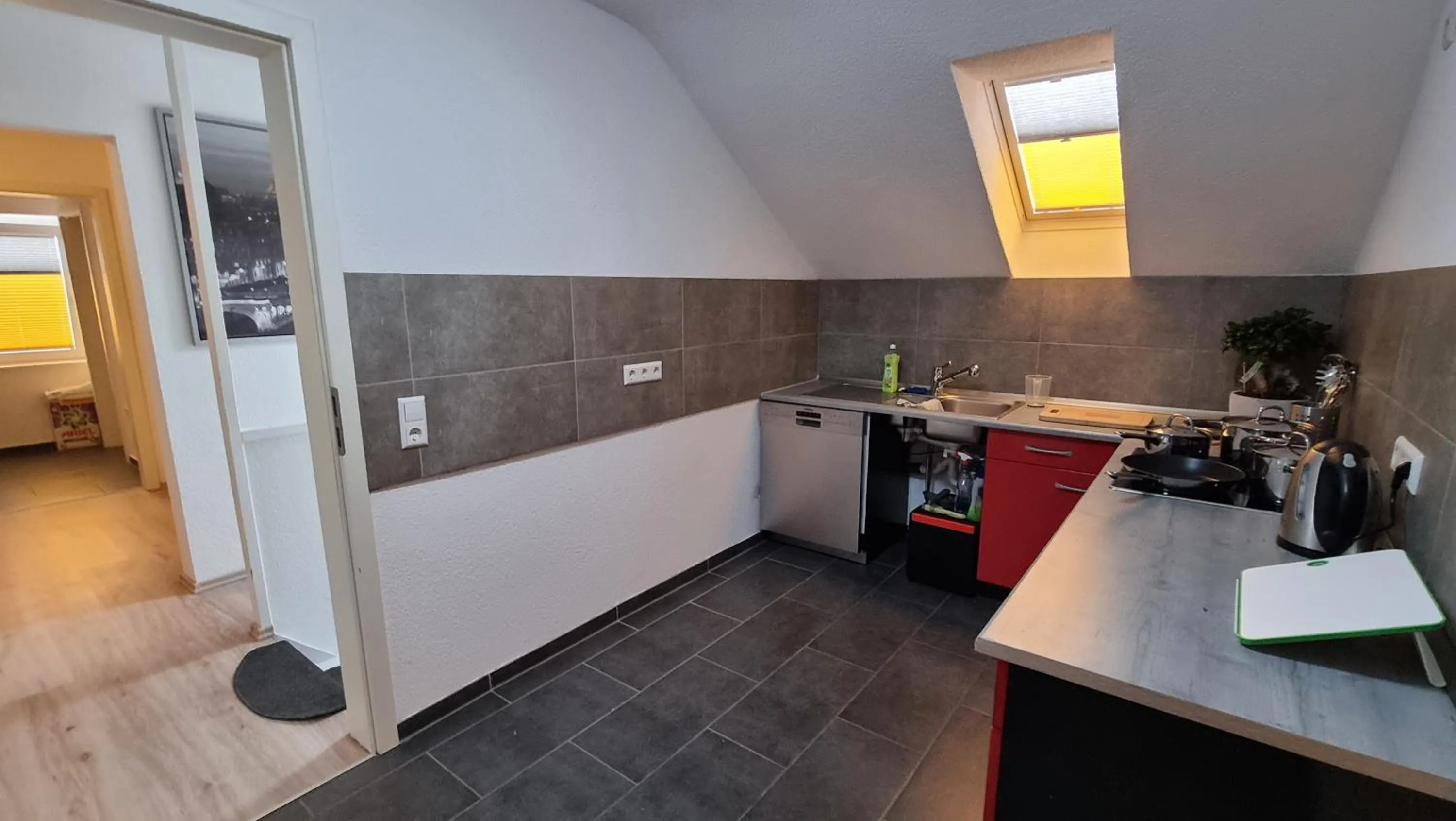 Kitchen or kitchenette in Pension-Maulburg