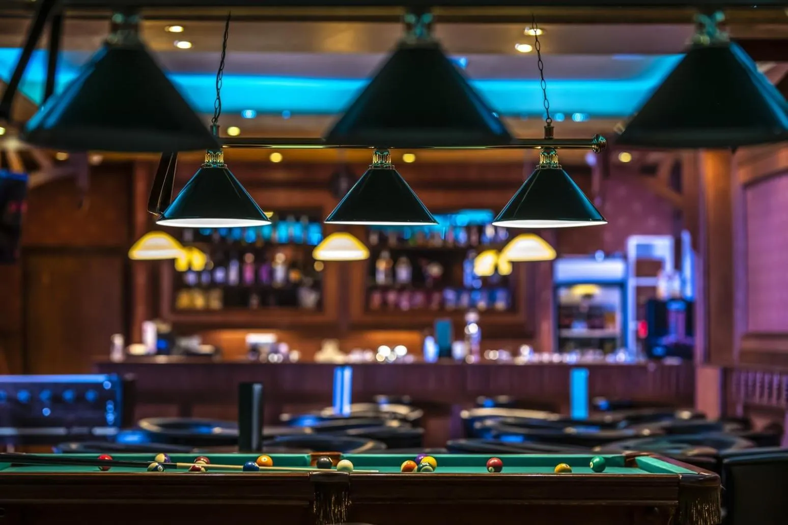 Billiard in Hotel Délibáb