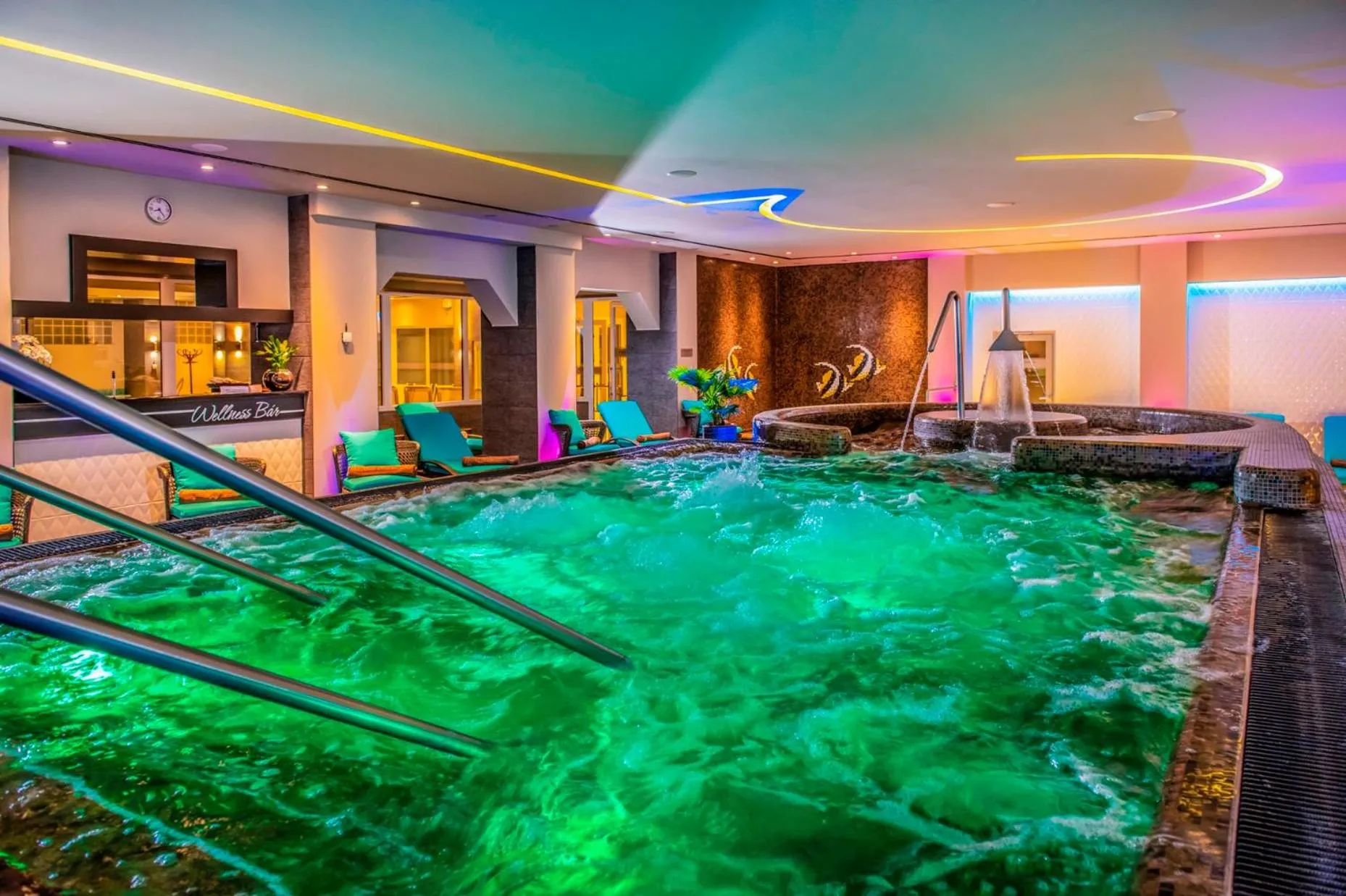 Hot Tub in Hotel Délibáb