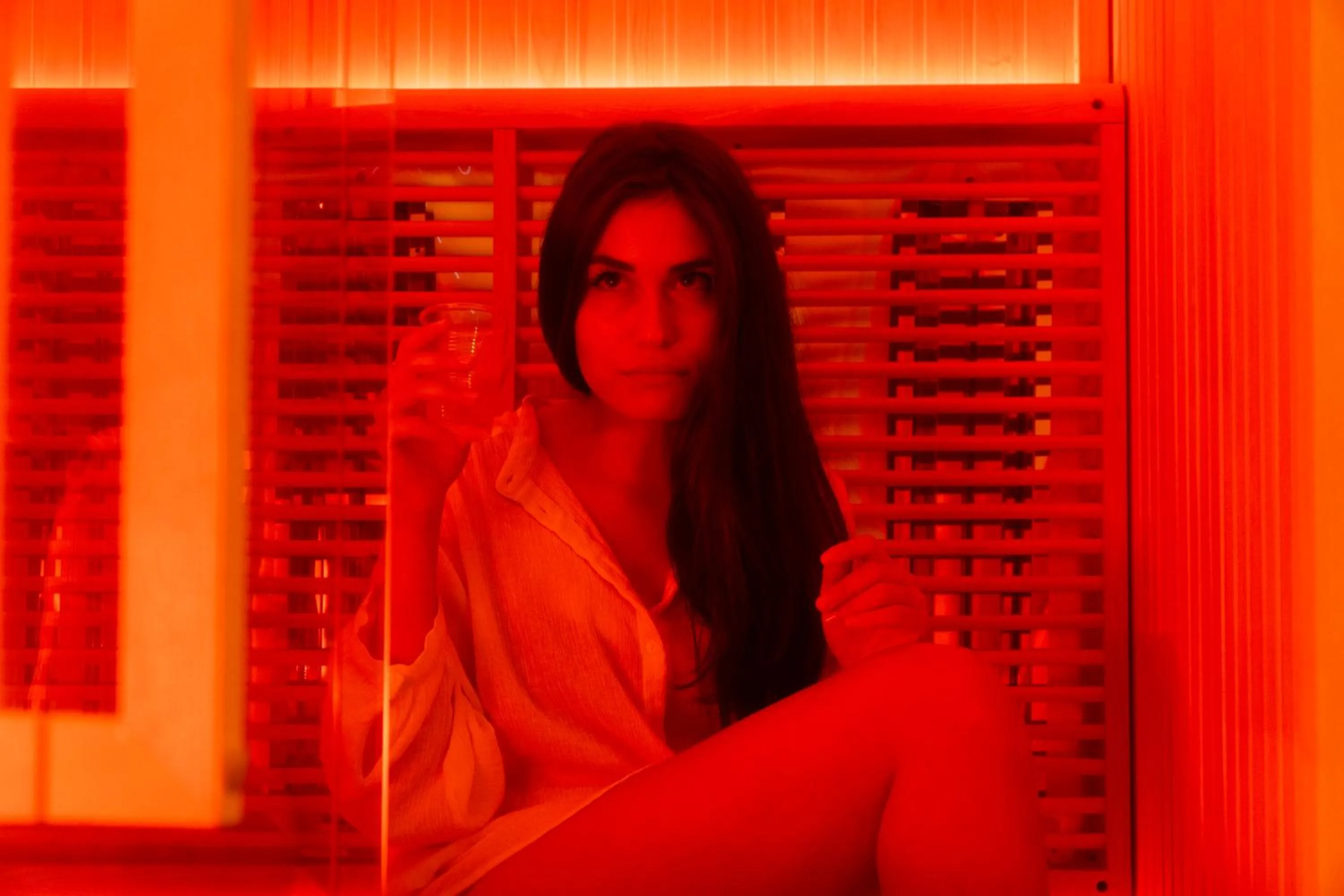 Sauna in Corso Suite 107 Rooms Wellness & Spa