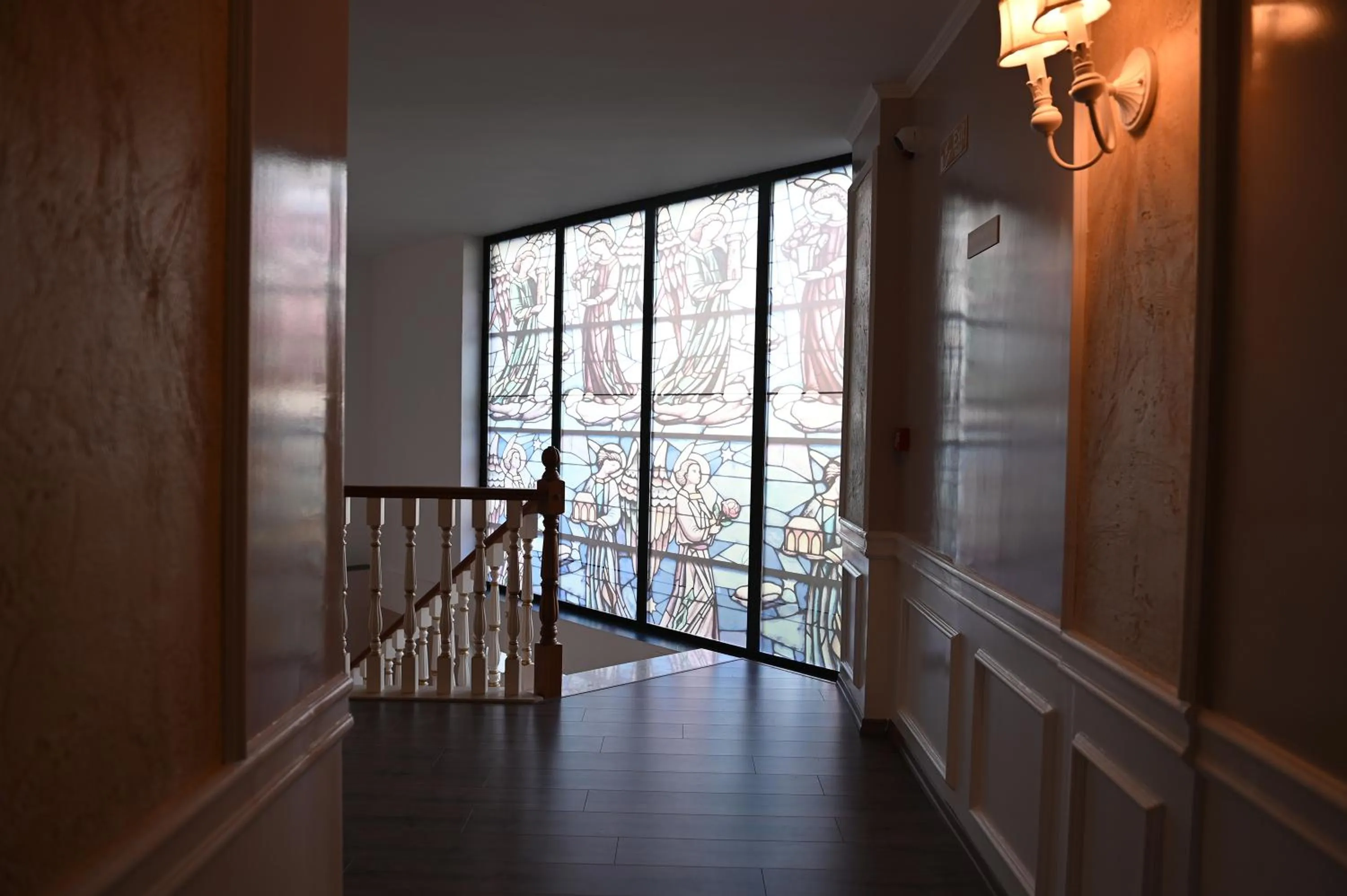 Facade/entrance in Hotel Onufri