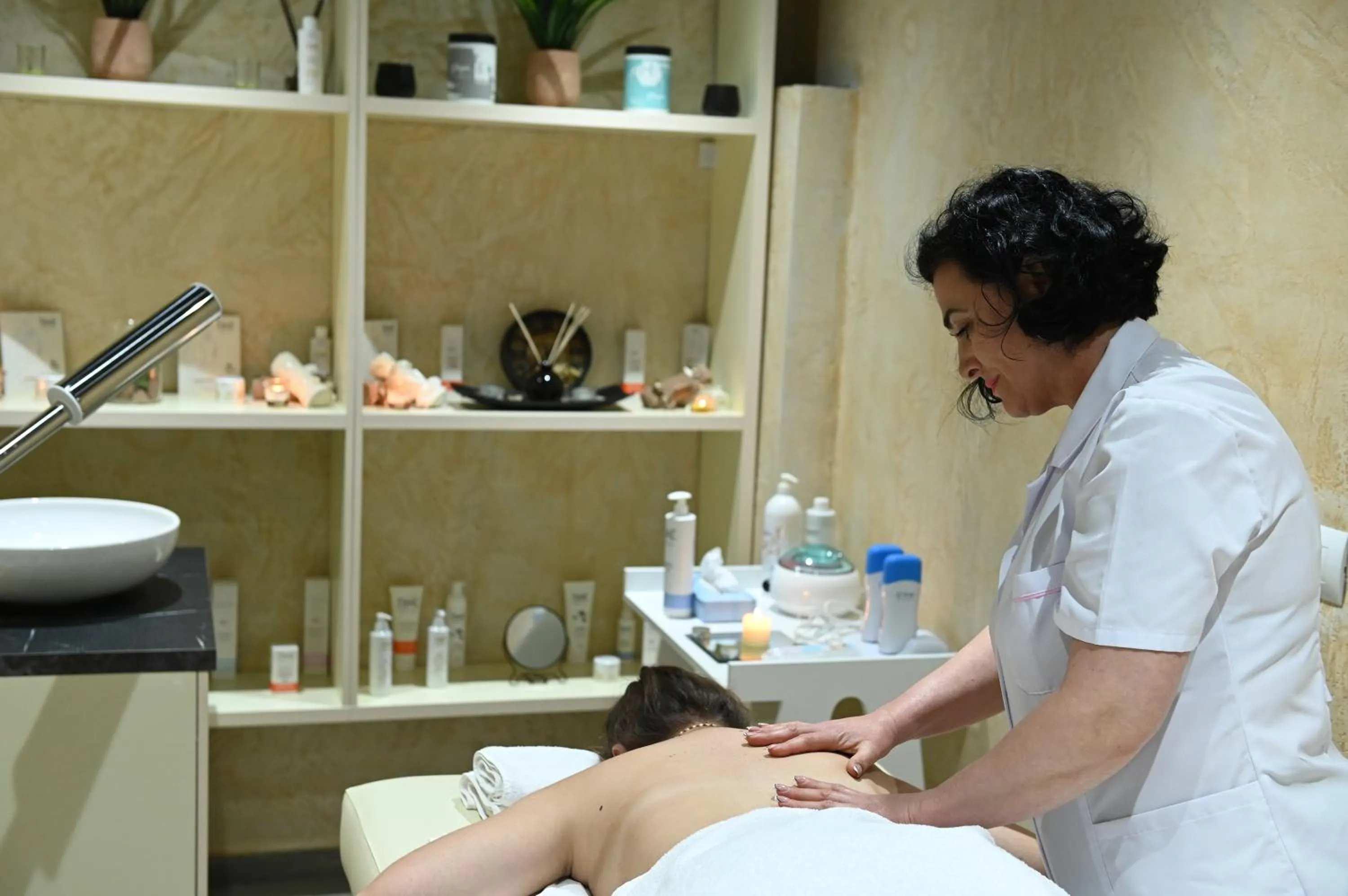 Spa and wellness centre/facilities in Hotel Onufri