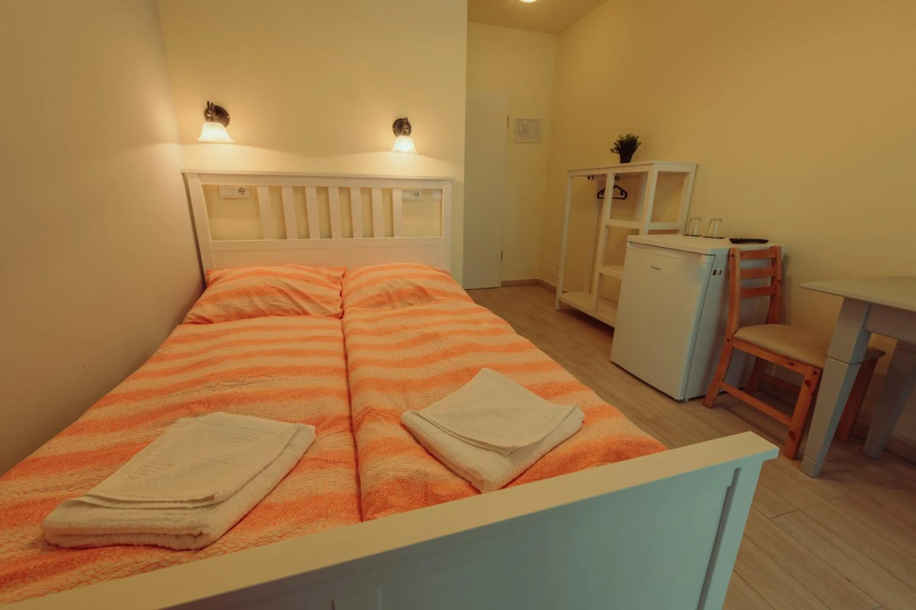 Bed in Pater Apartments and Rooms