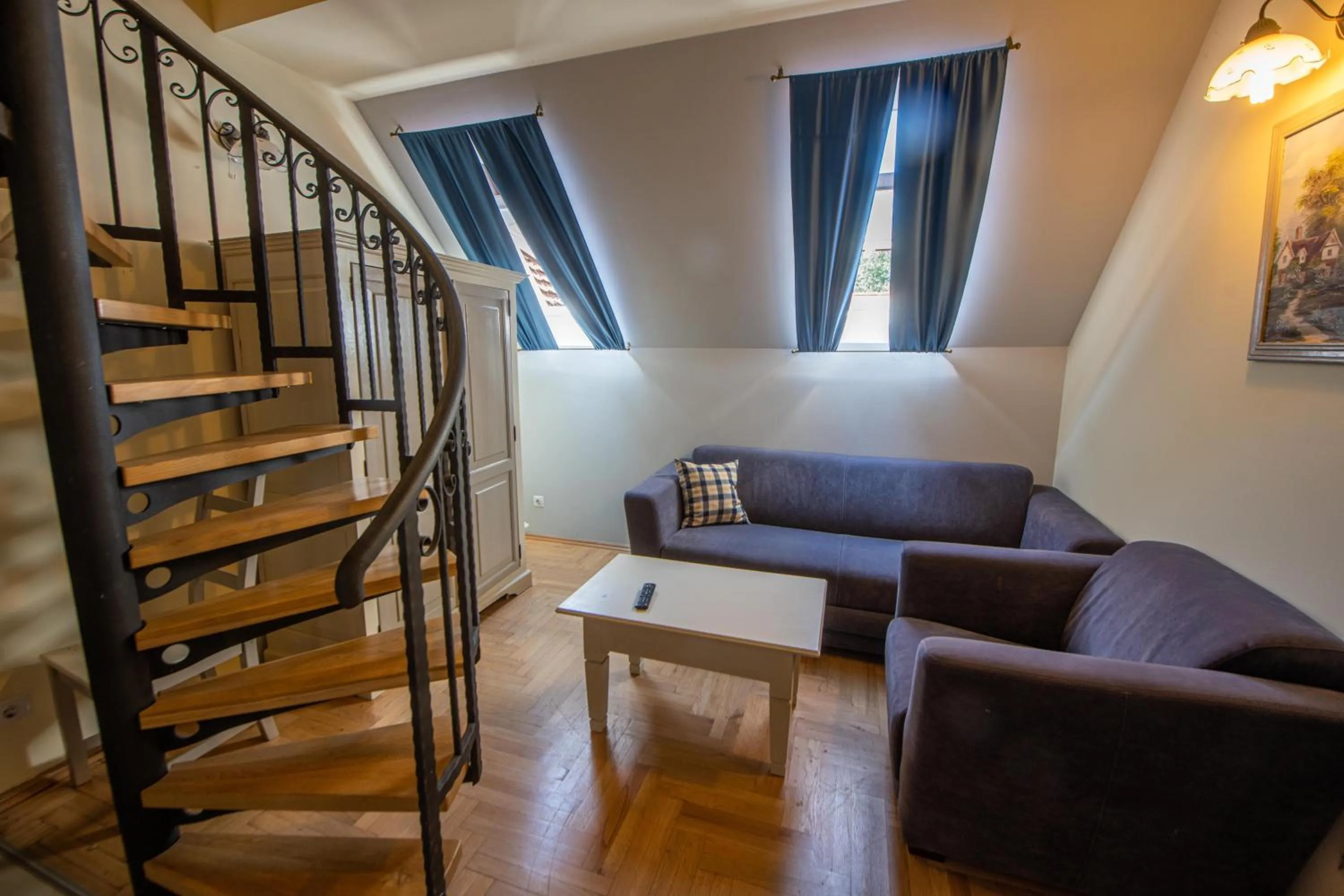 Living room in Pater Apartments and Rooms