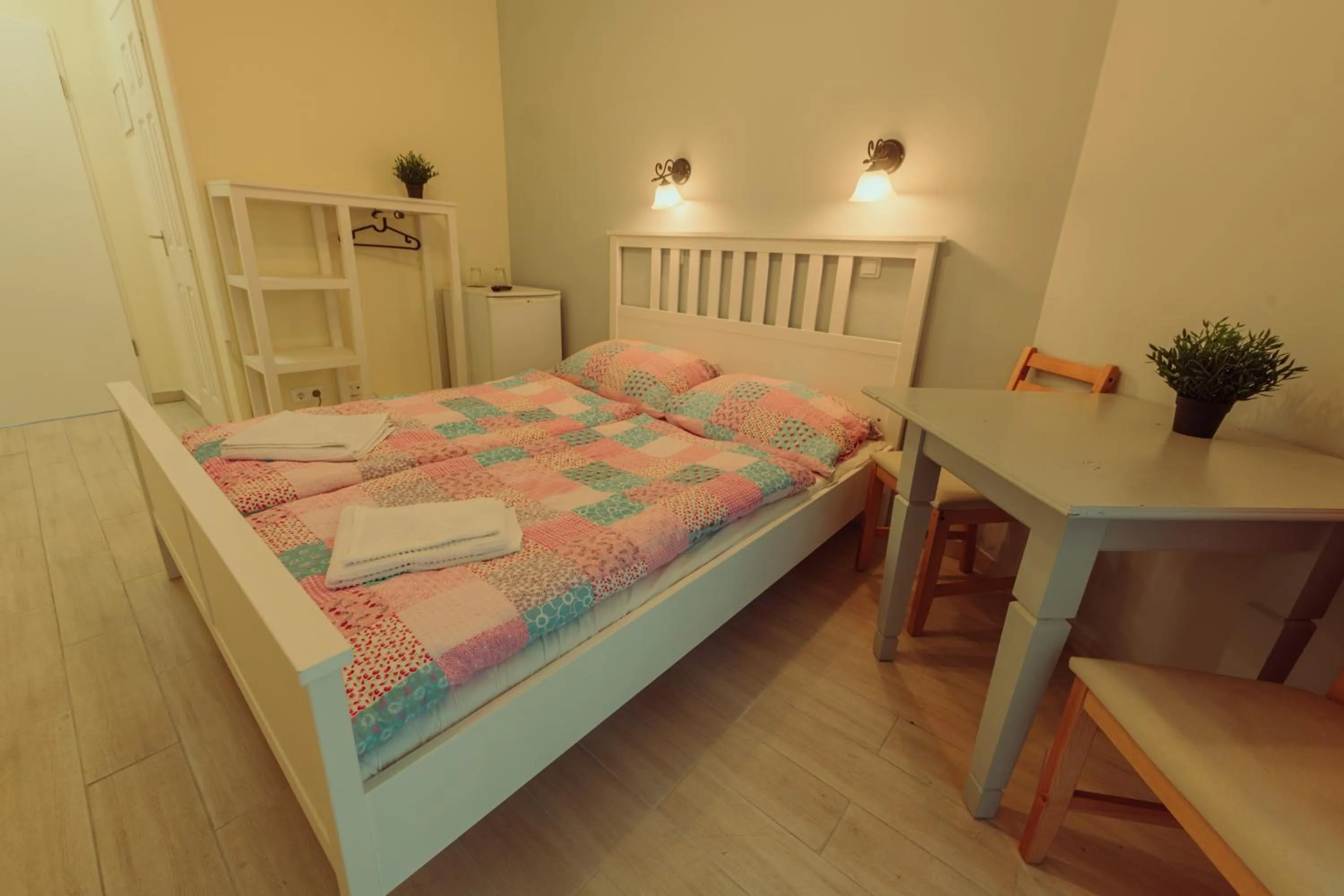 Bed in Pater Apartments and Rooms