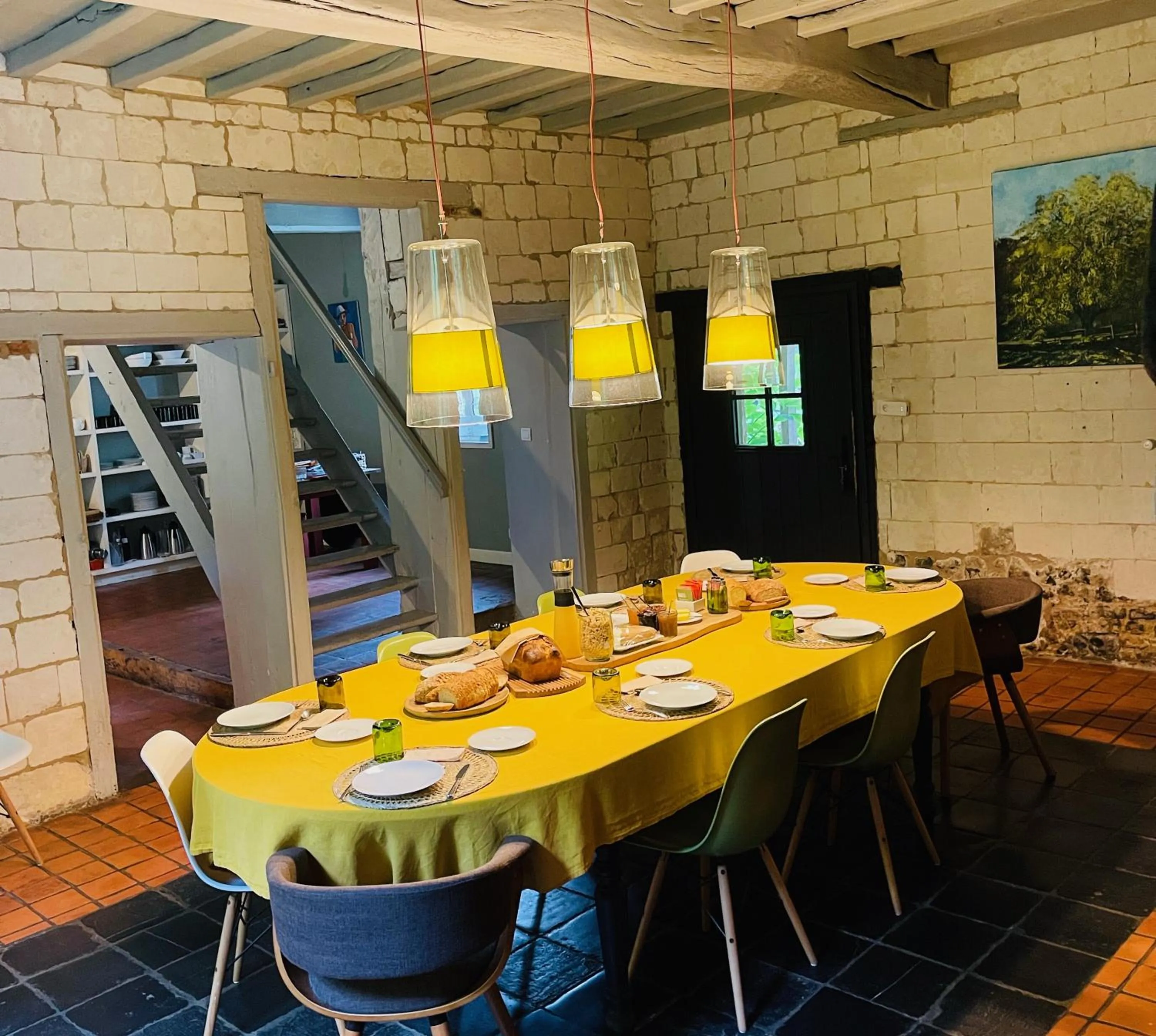 Breakfast in Domaine de Fresnoy