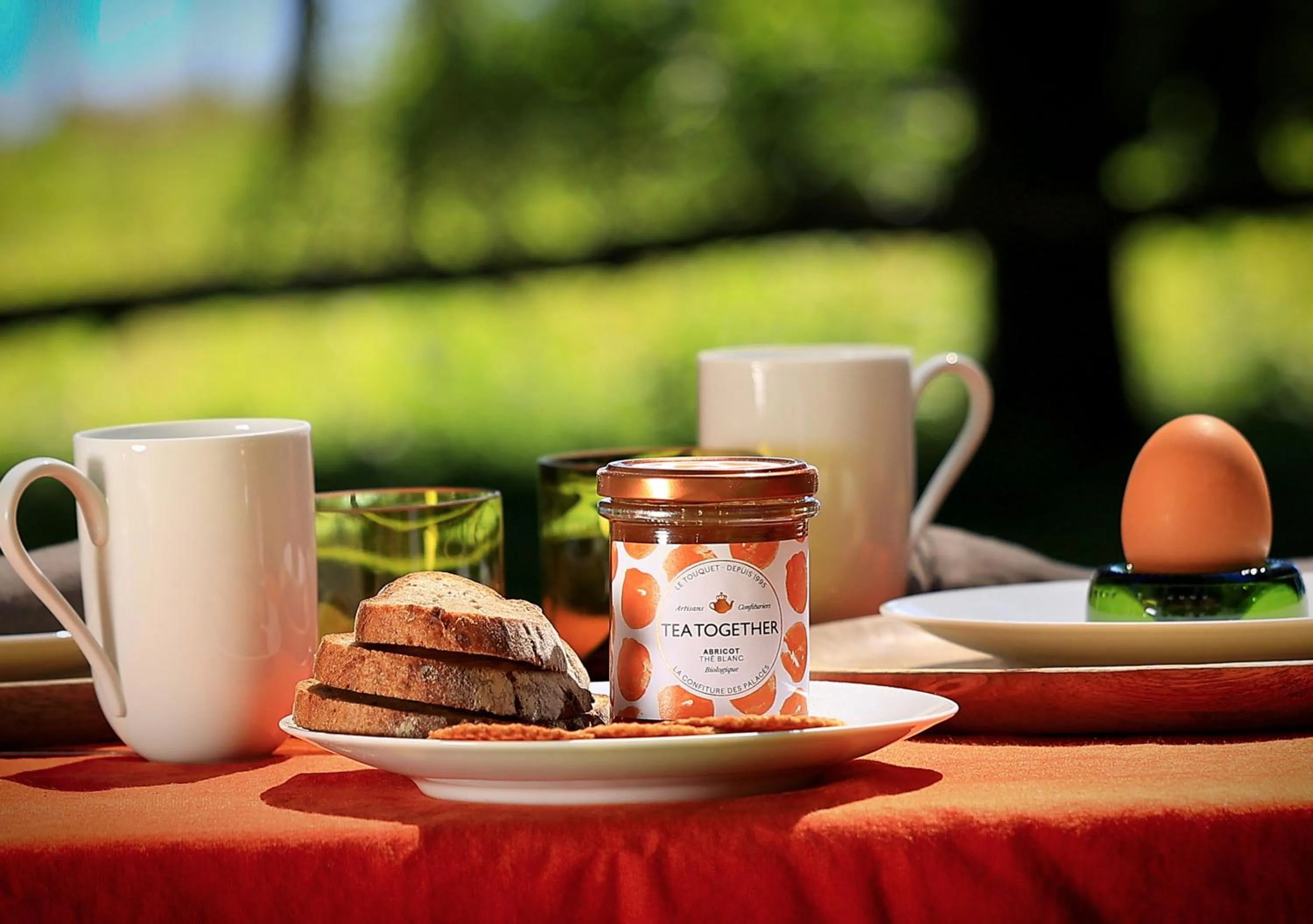 Breakfast in Domaine de Fresnoy