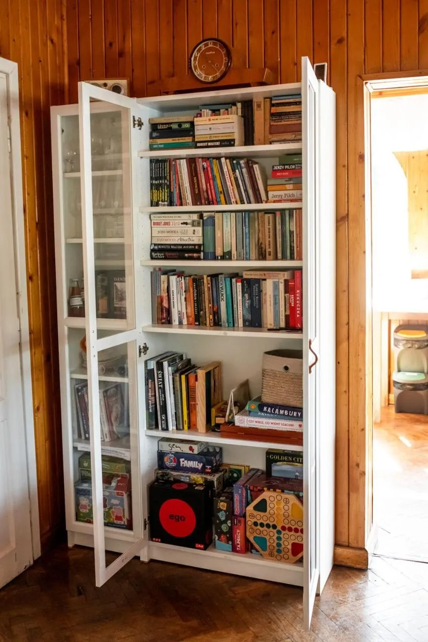 Communal lounge/ TV room in Willa JODŁA Wisła