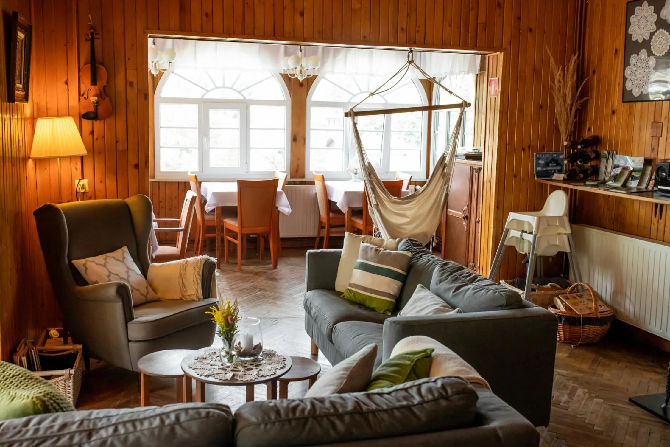 Living room in Willa JODŁA Wisła