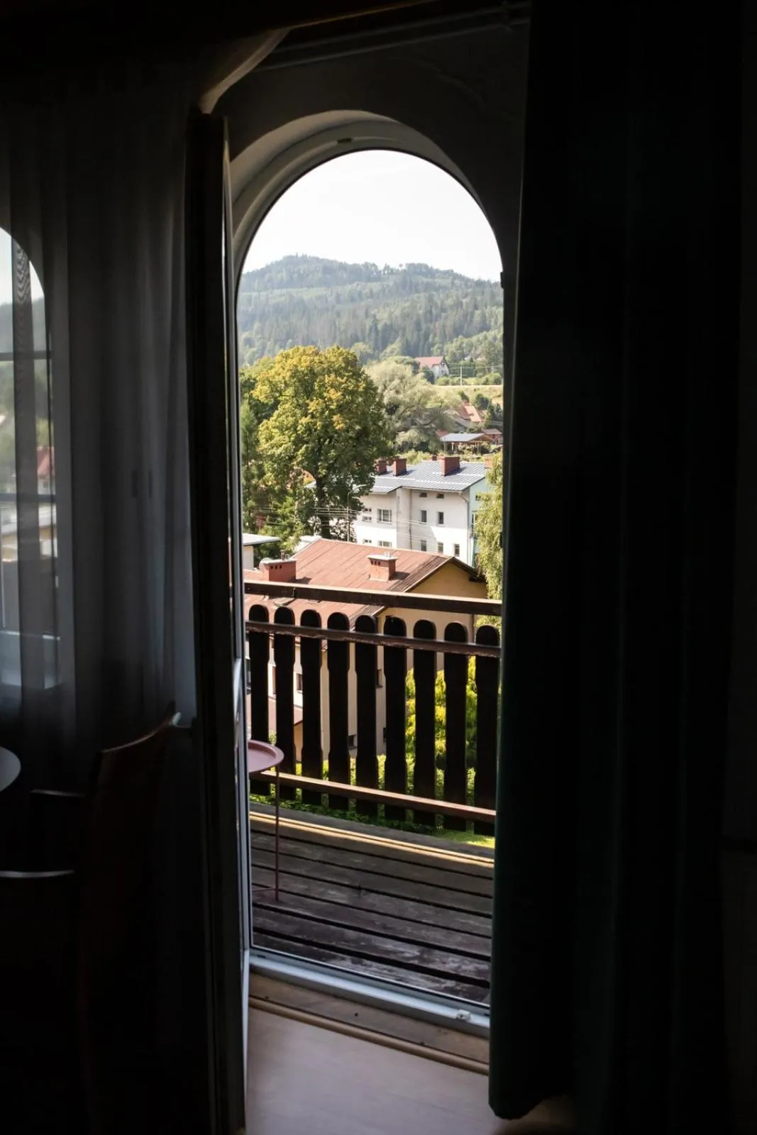 Balcony/Terrace in Willa JODŁA Wisła