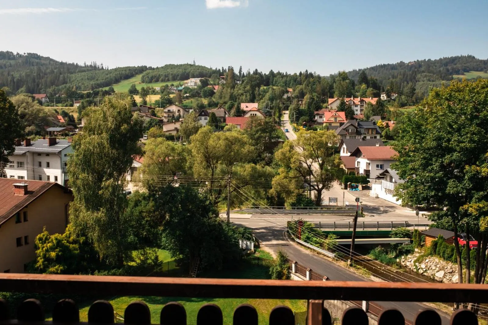 Mountain view in Willa JODŁA Wisła