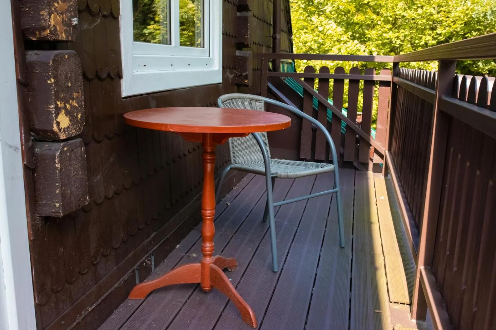 Balcony/Terrace in Willa JODŁA Wisła