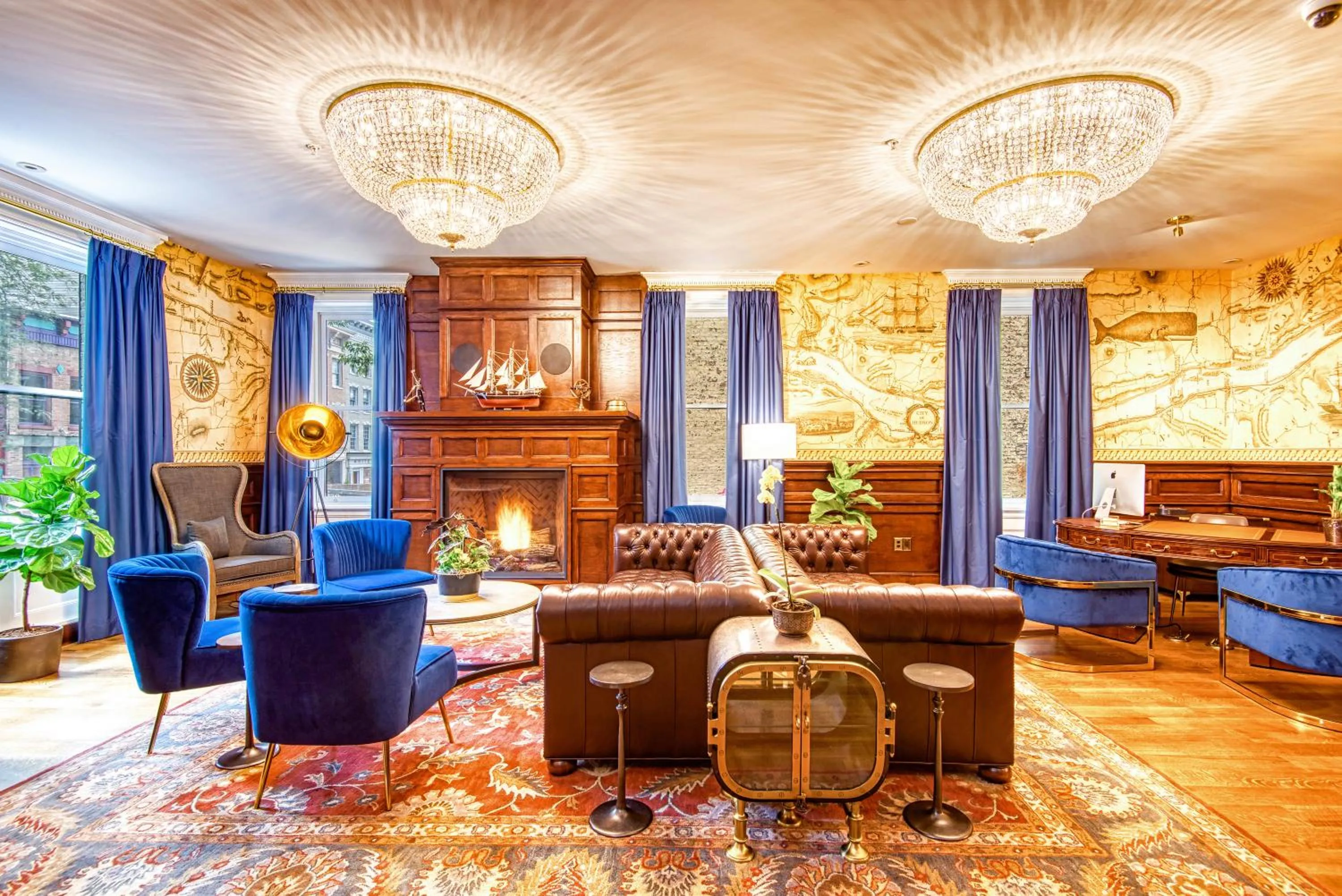 Lobby or reception in The Hudson Whaler