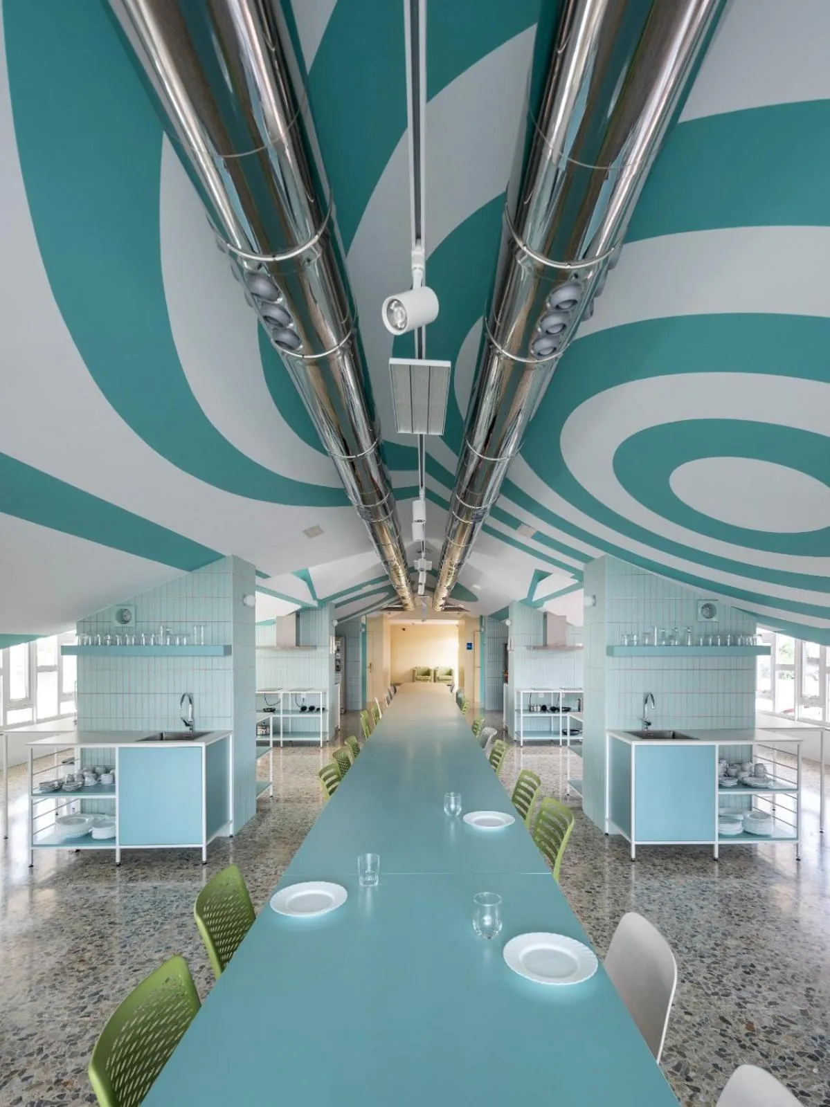 Living room in Loop INN Hostel Santiago de Compostela