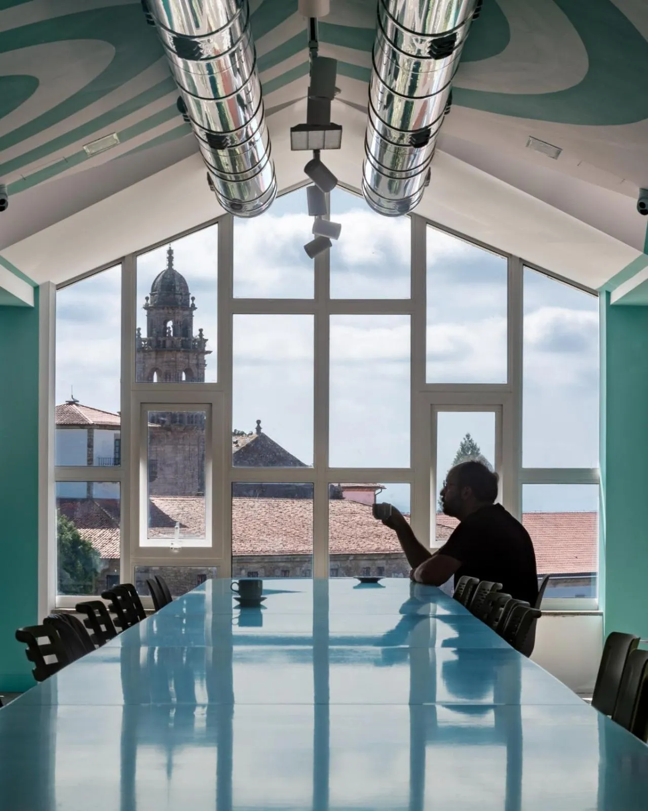 Property building in Loop INN Hostel Santiago de Compostela