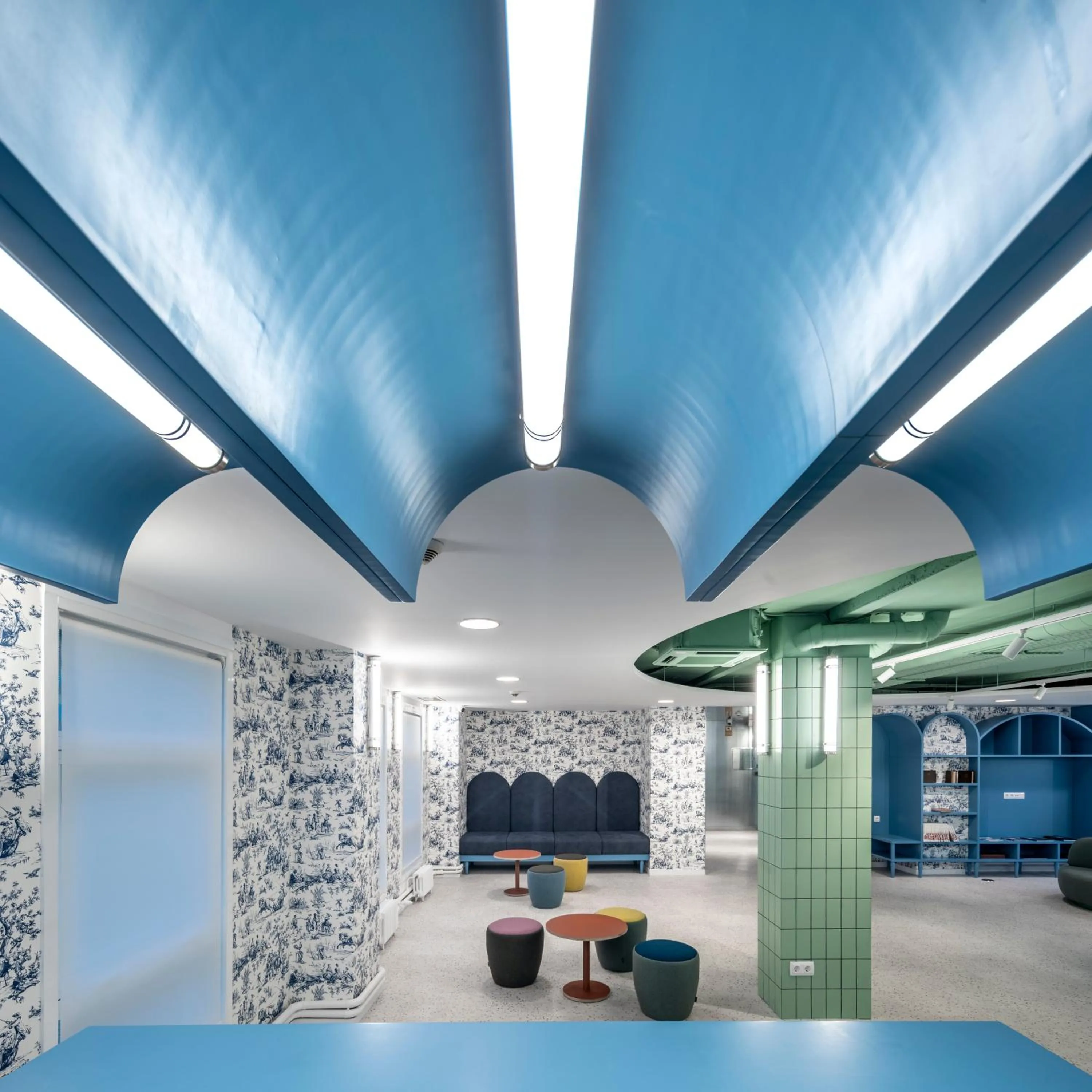 Lobby or reception in Loop INN Hostel Santiago de Compostela