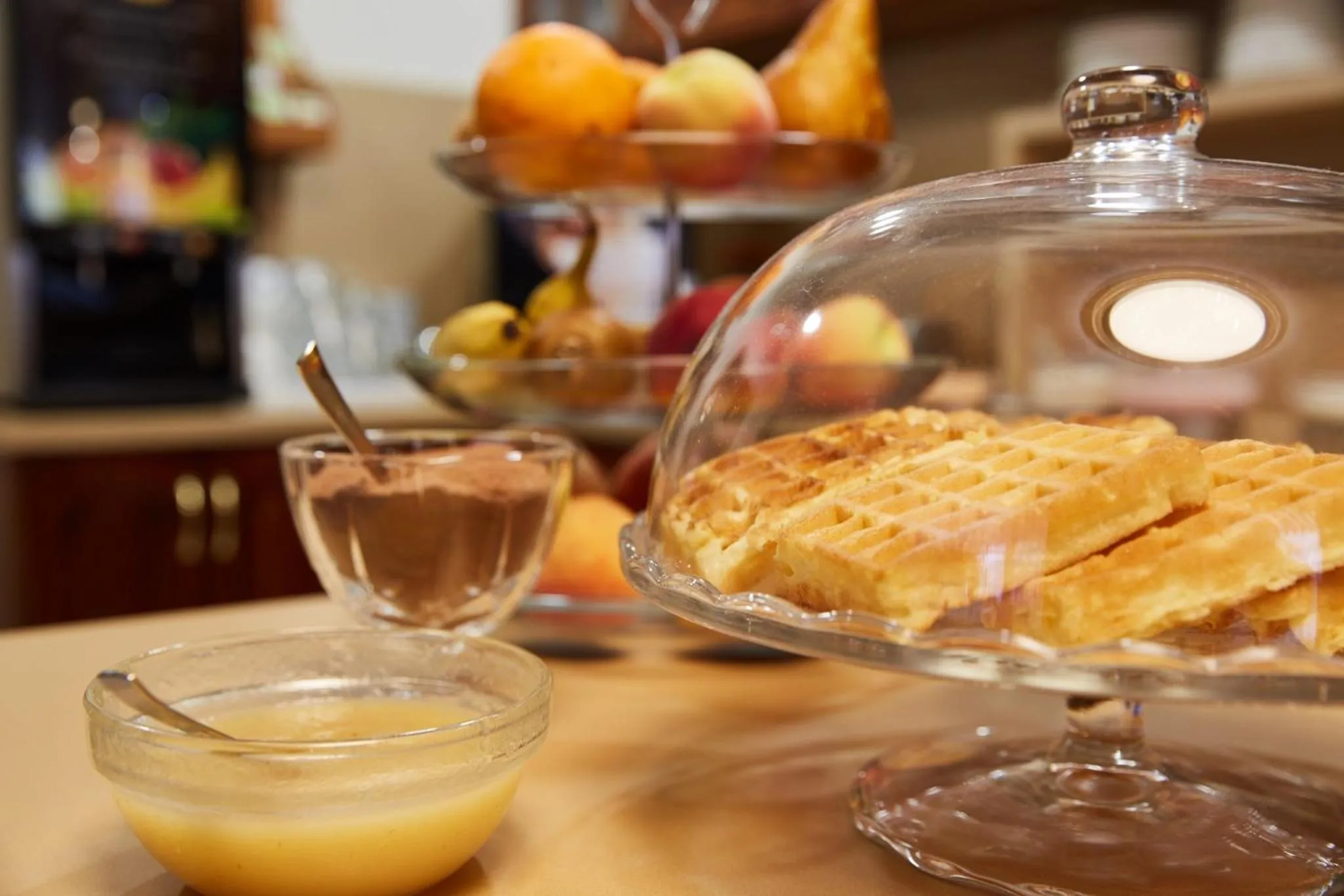 Buffet breakfast in Gold House Pension