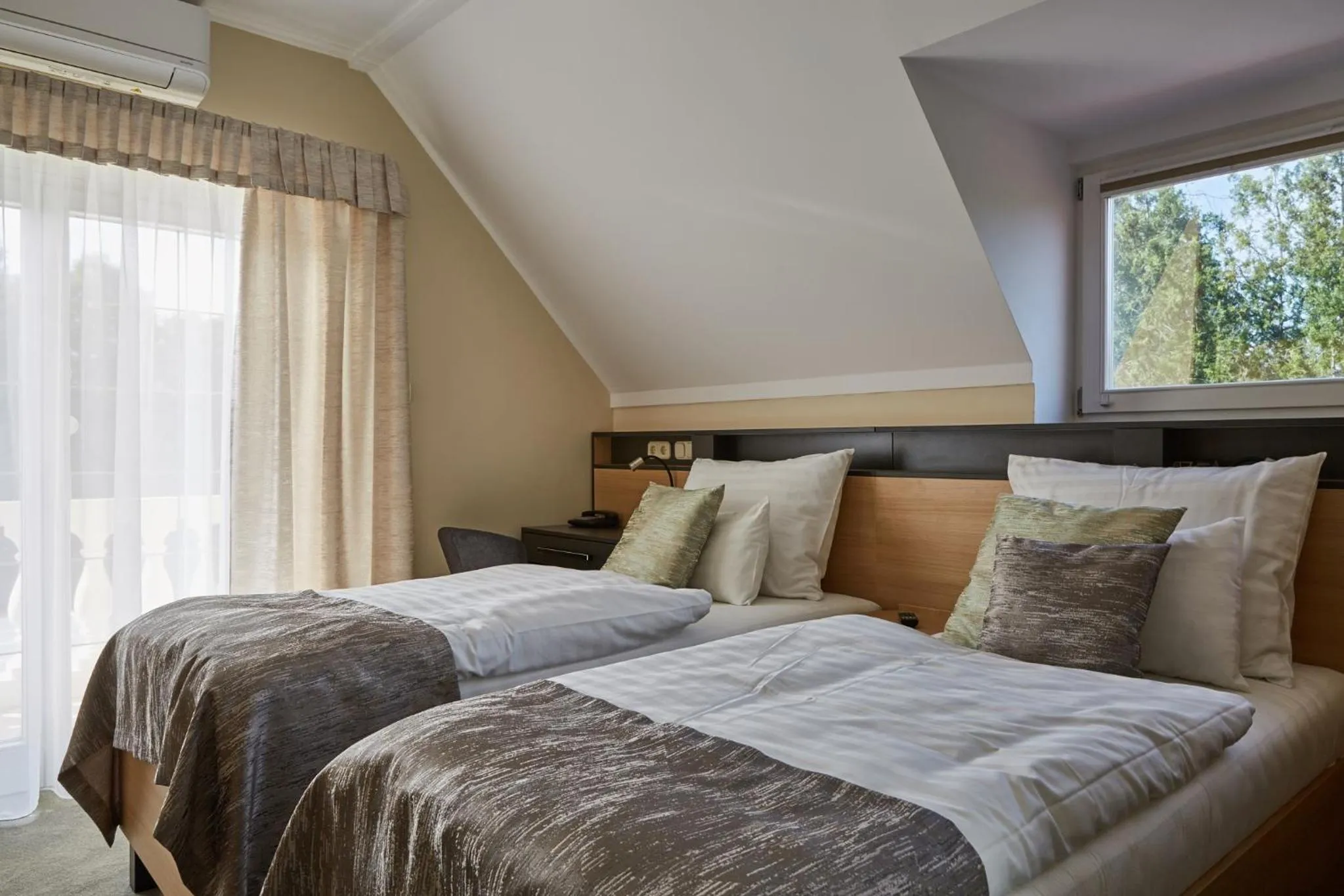 Bed in Gold House Pension