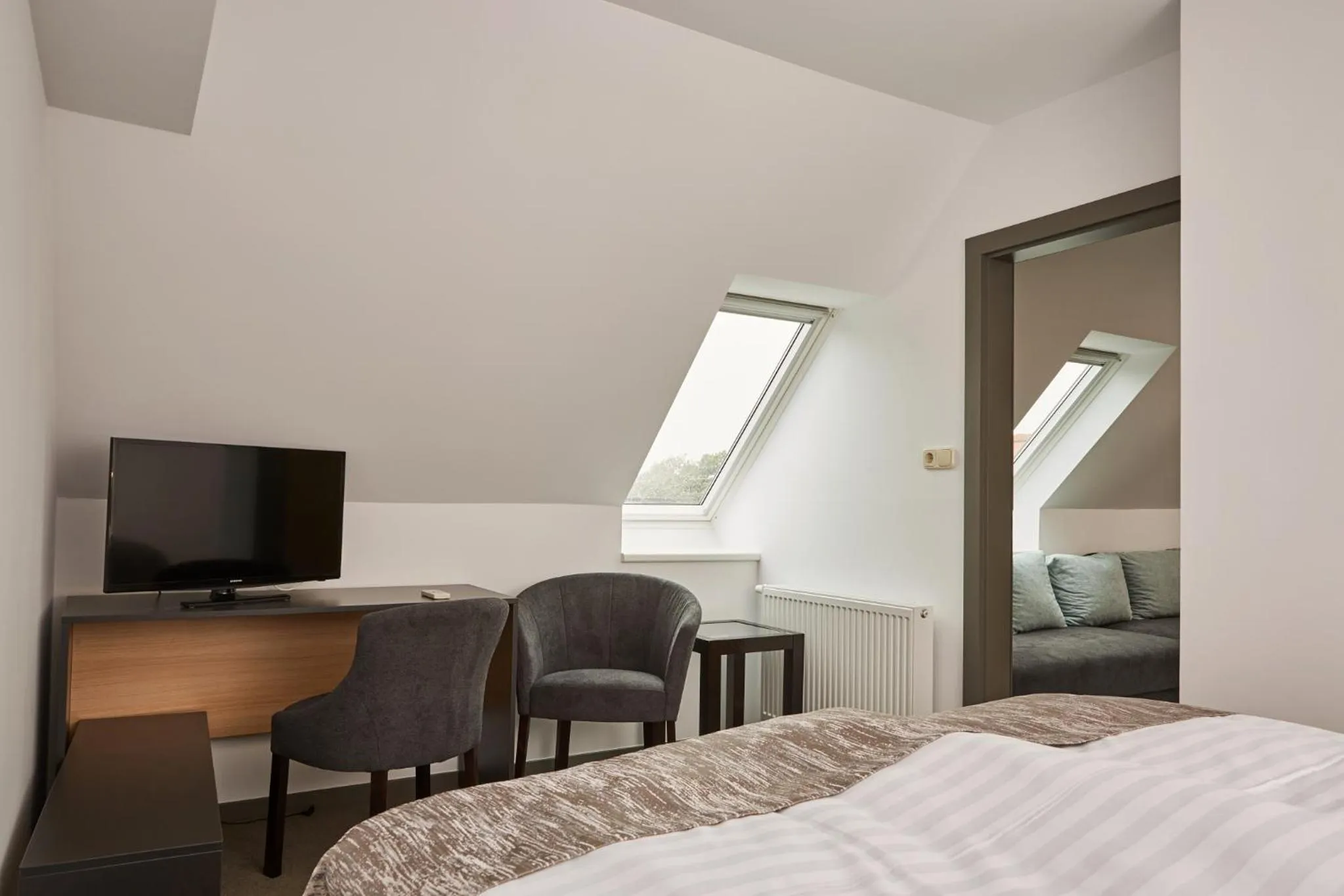 Bed in Gold House Pension