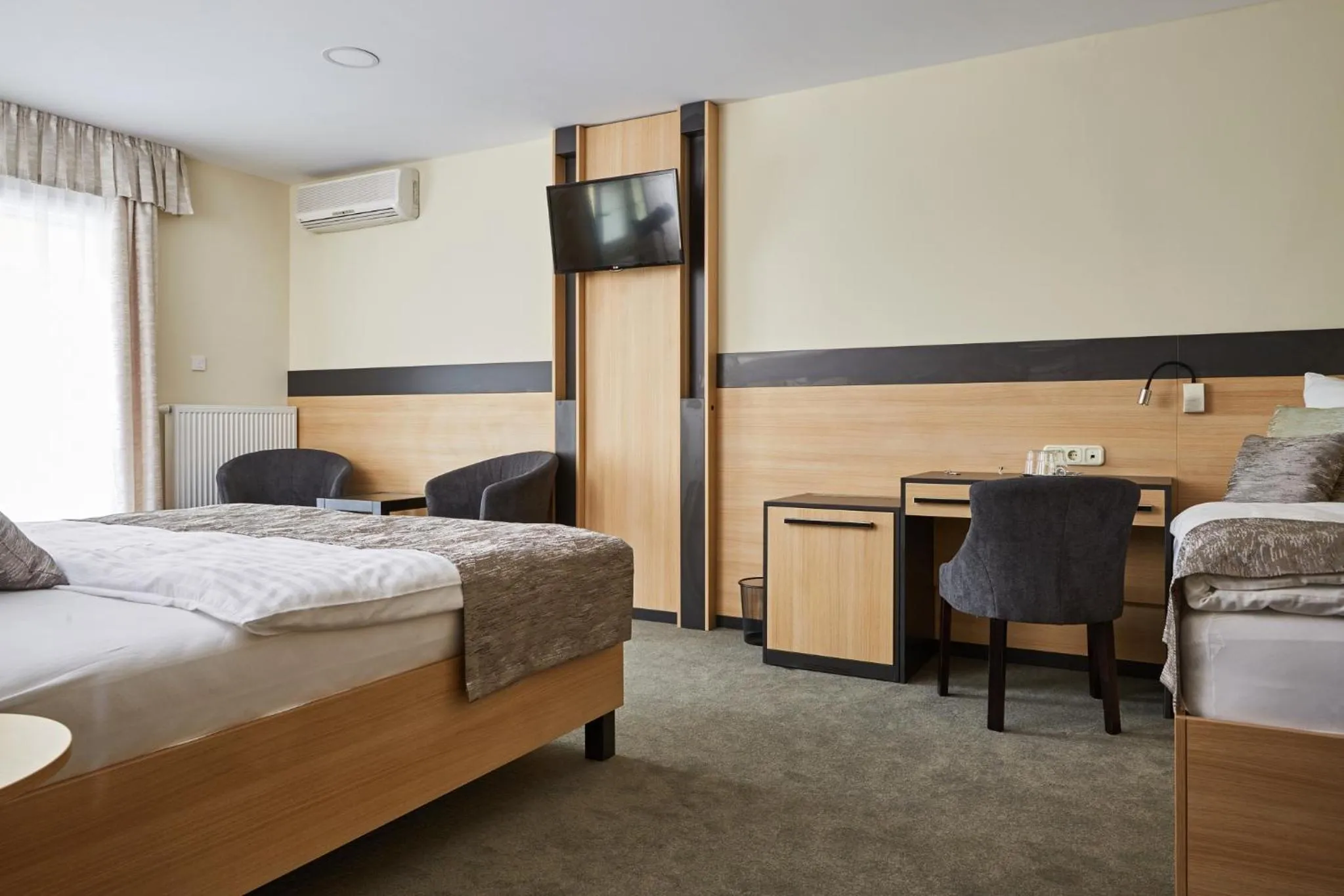 Bed in Gold House Pension