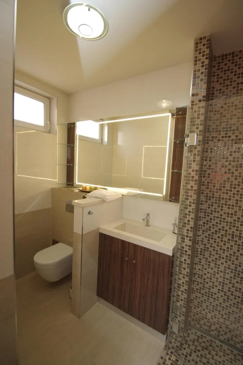 Toilet in Hotel Vadászkürt Superior