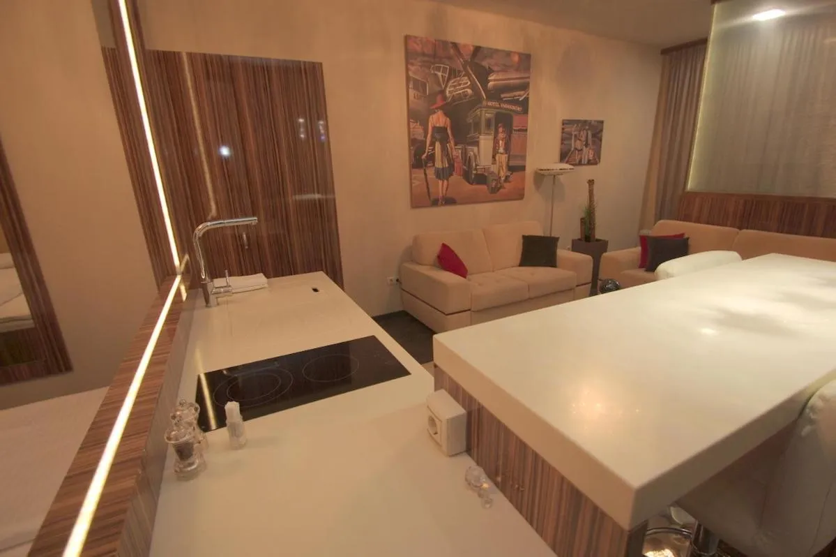 Bed in Hotel Vadászkürt Superior