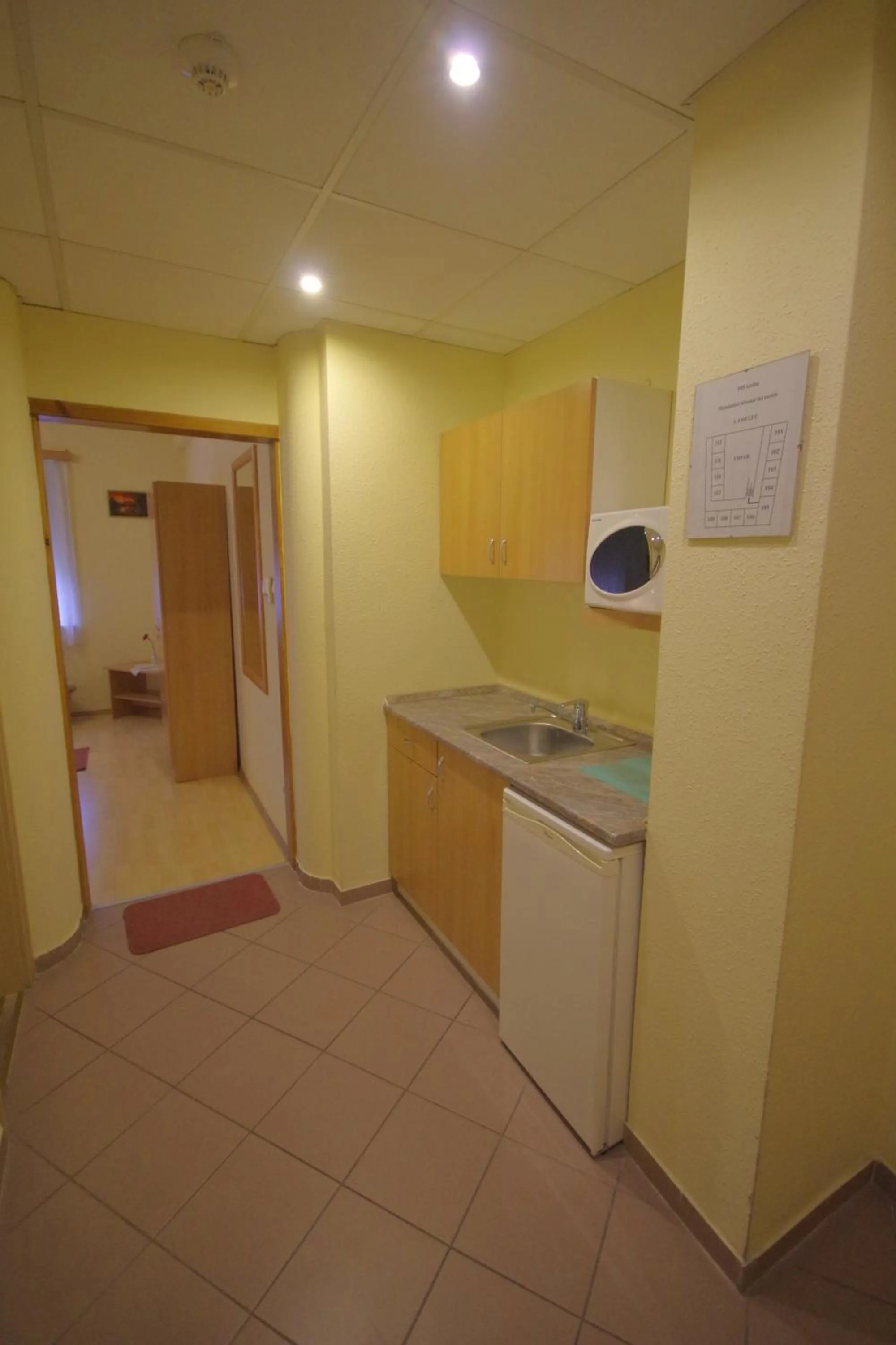 Kitchen or kitchenette in Hotel Vadászkürt Superior