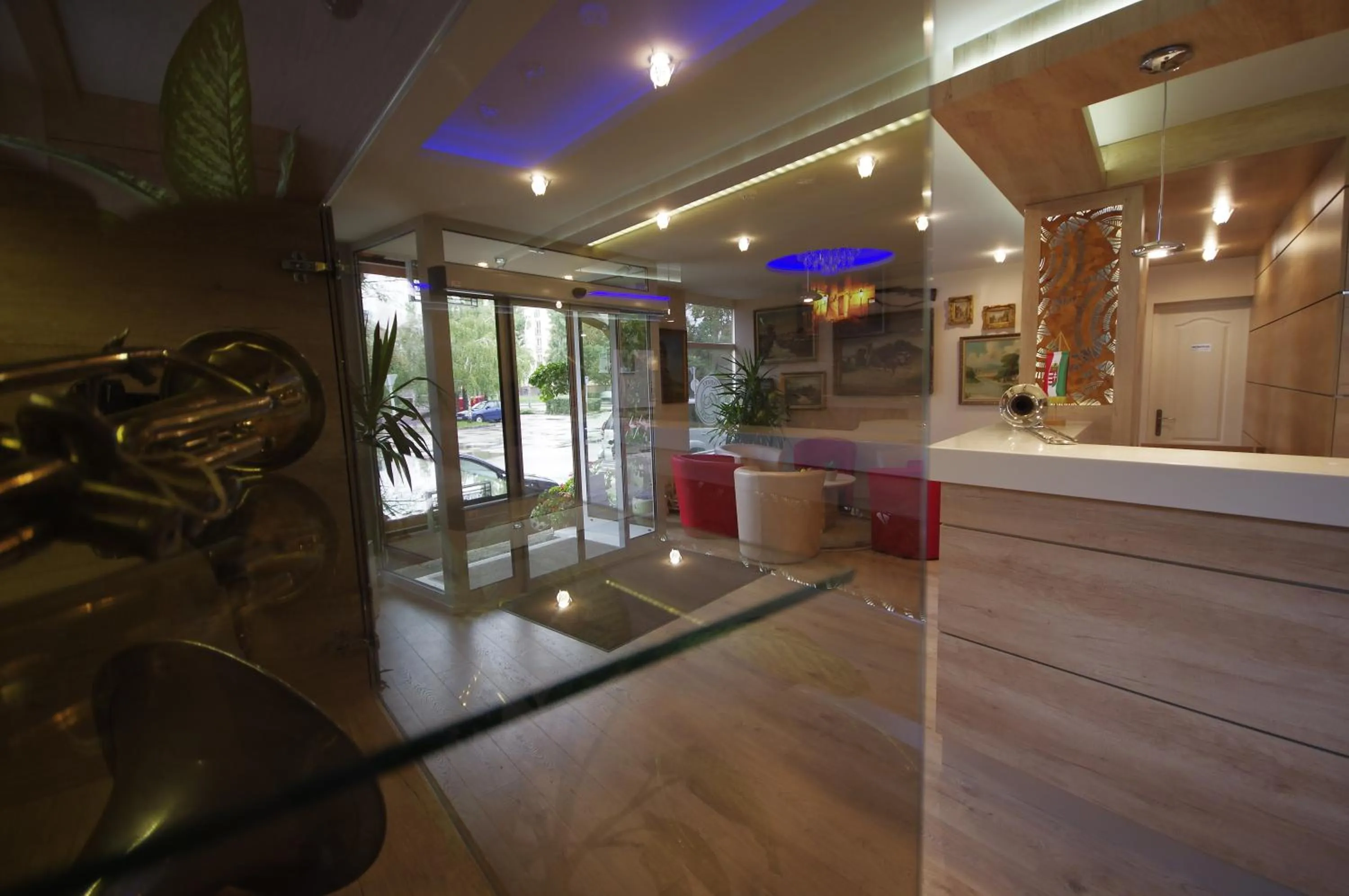 Lobby or reception in Hotel Vadászkürt Superior