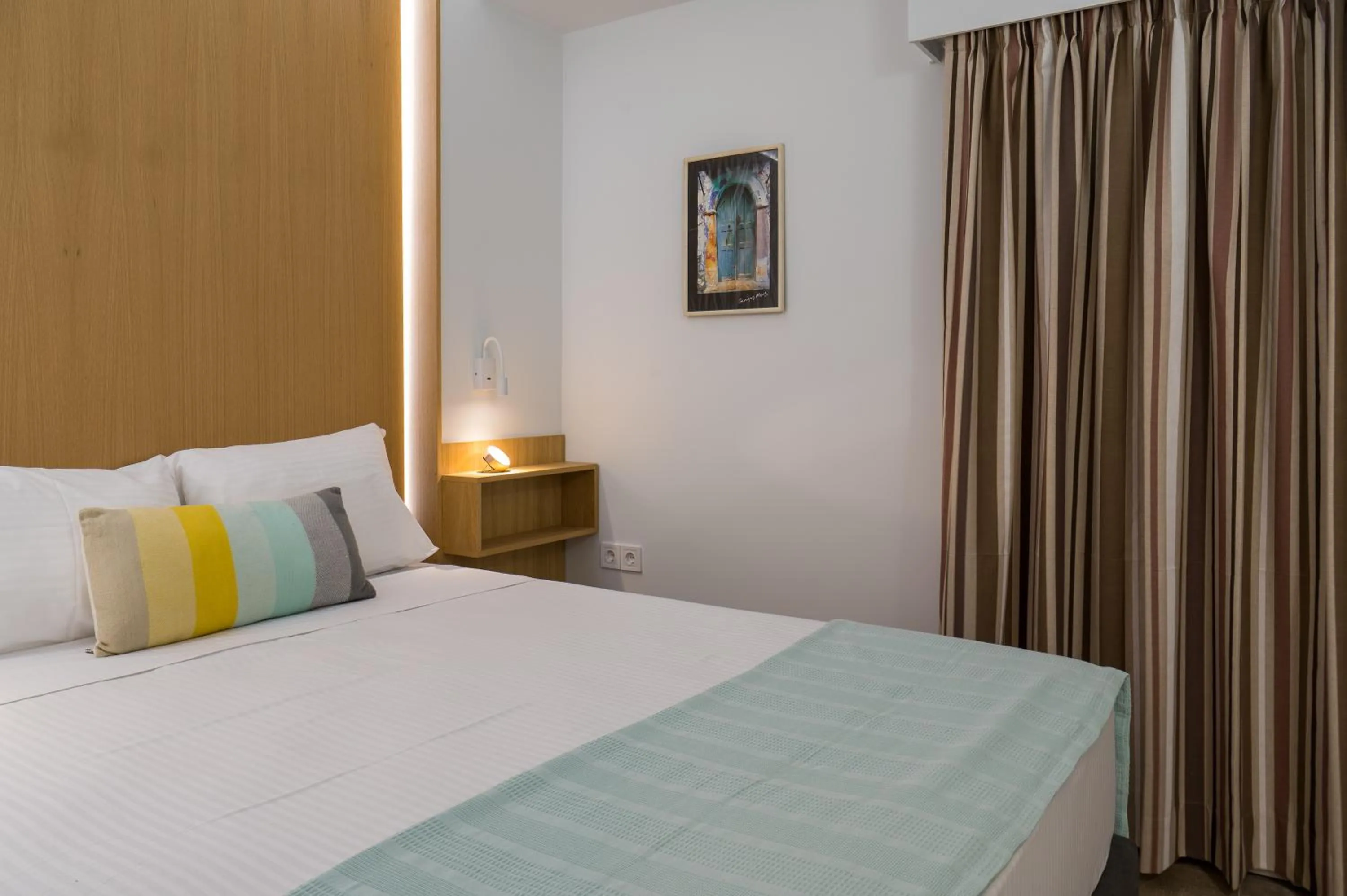 Bedroom, Bed in CHROMA Lodge Rafina