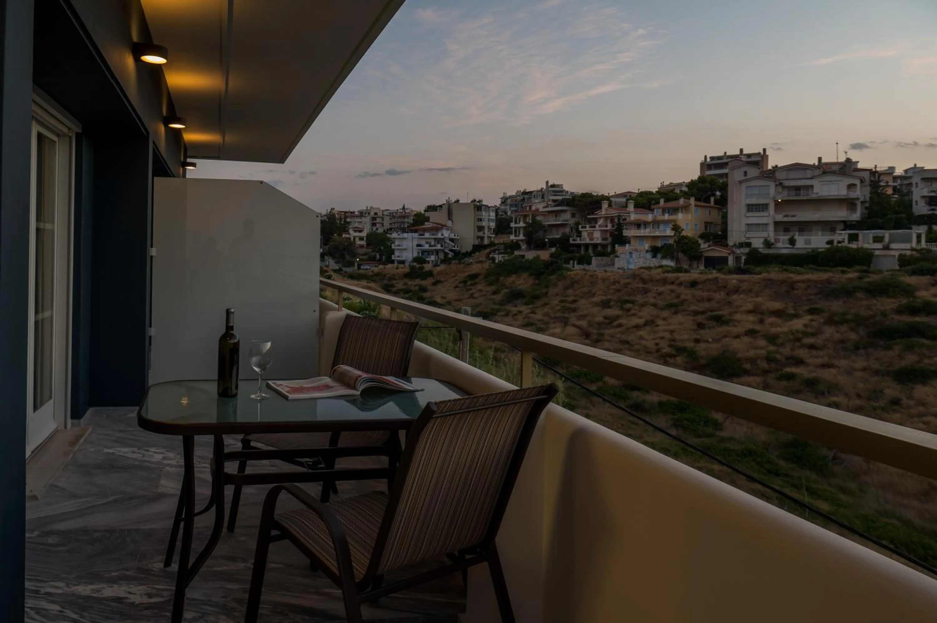 Balcony/Terrace in CHROMA Lodge Rafina