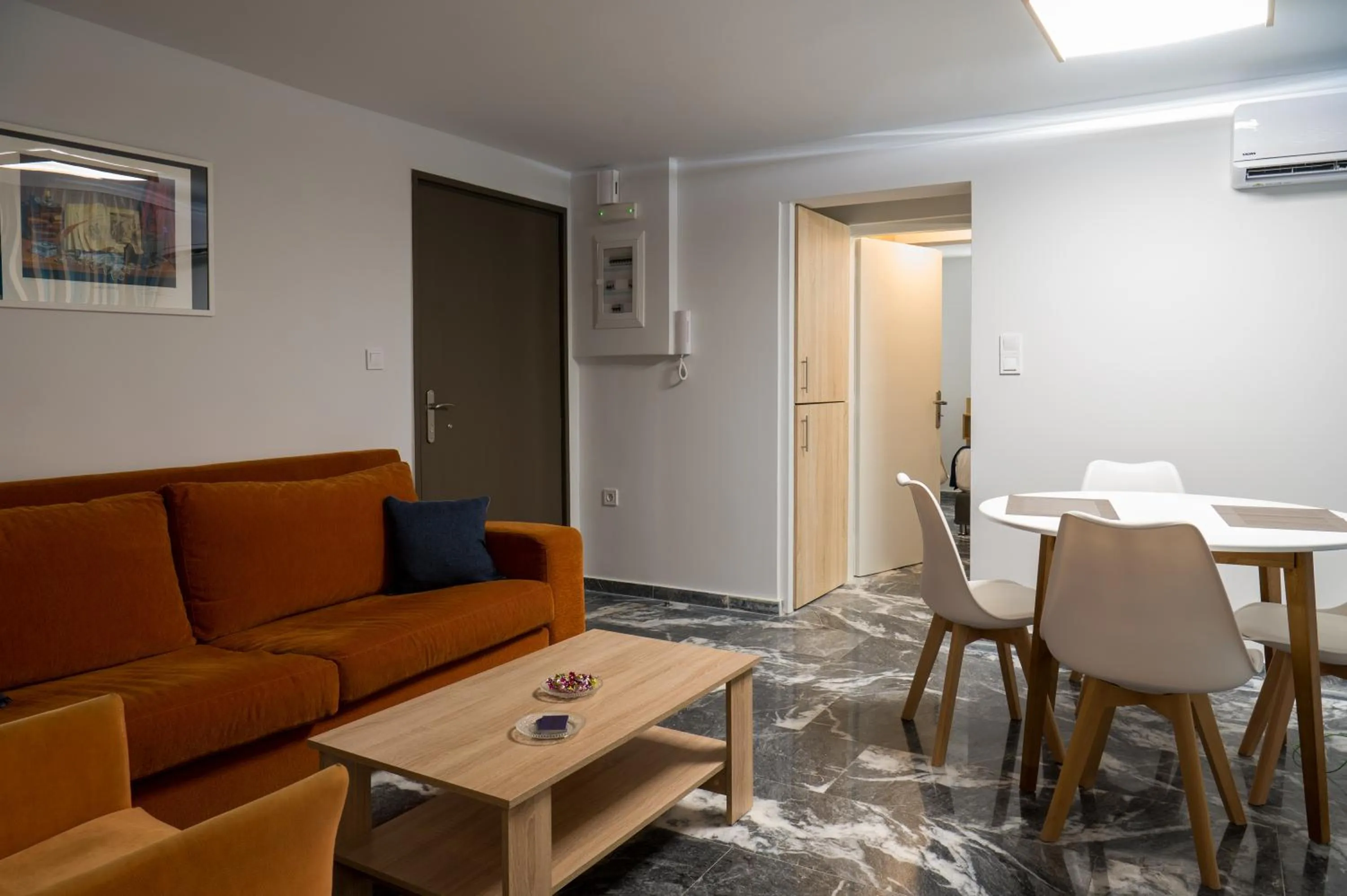 Living room in CHROMA Lodge Rafina