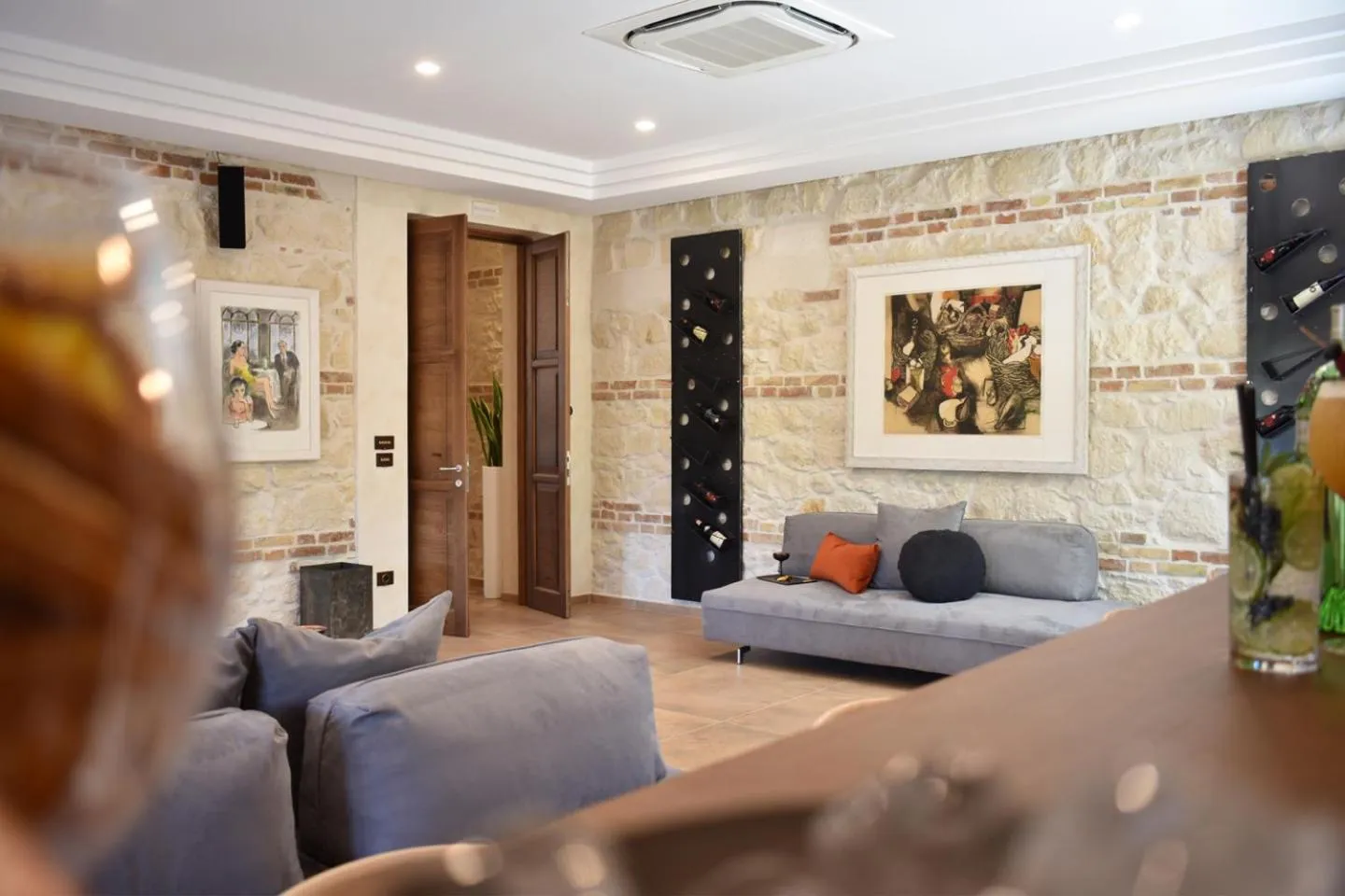 Living room in Tenuta Micoli