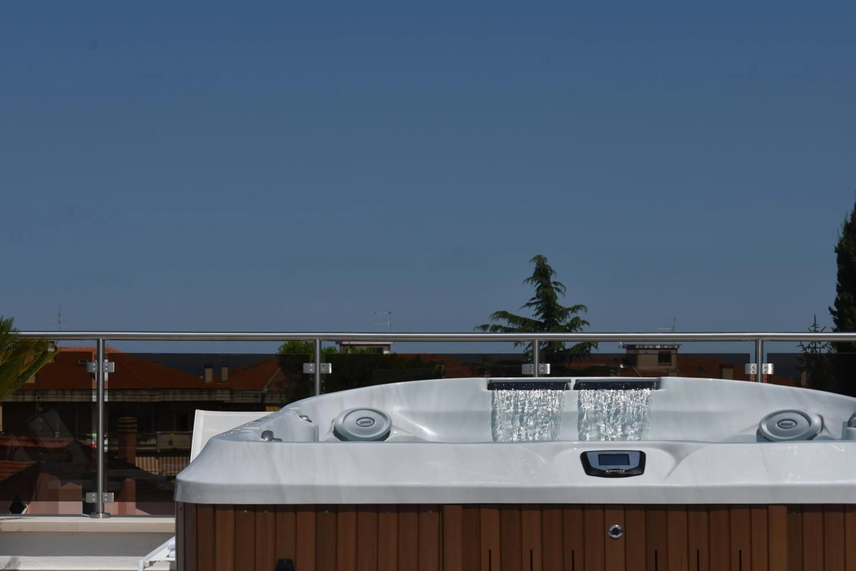 Hot Tub in Tenuta Micoli