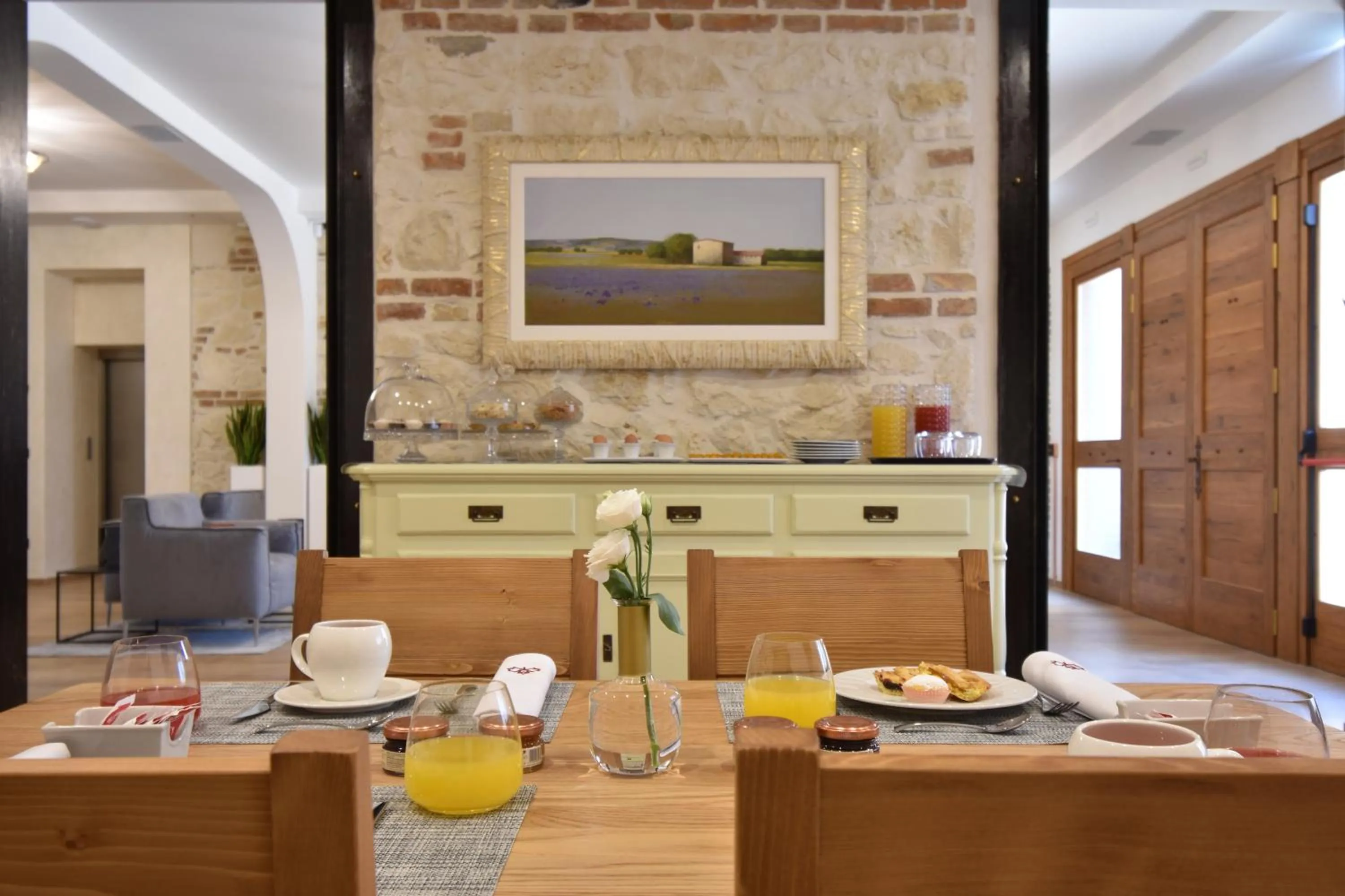 Breakfast in Tenuta Micoli