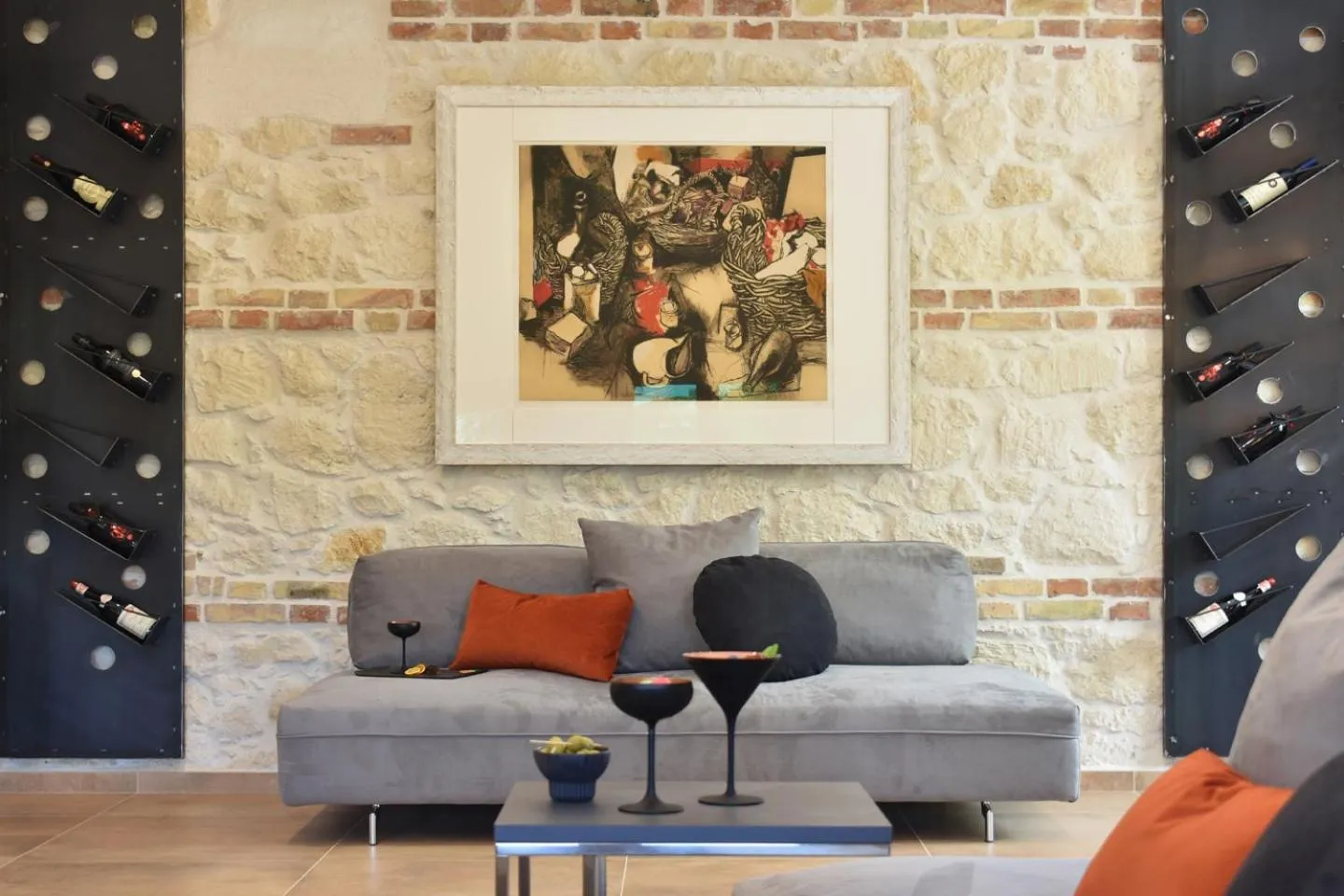 Living room in Tenuta Micoli