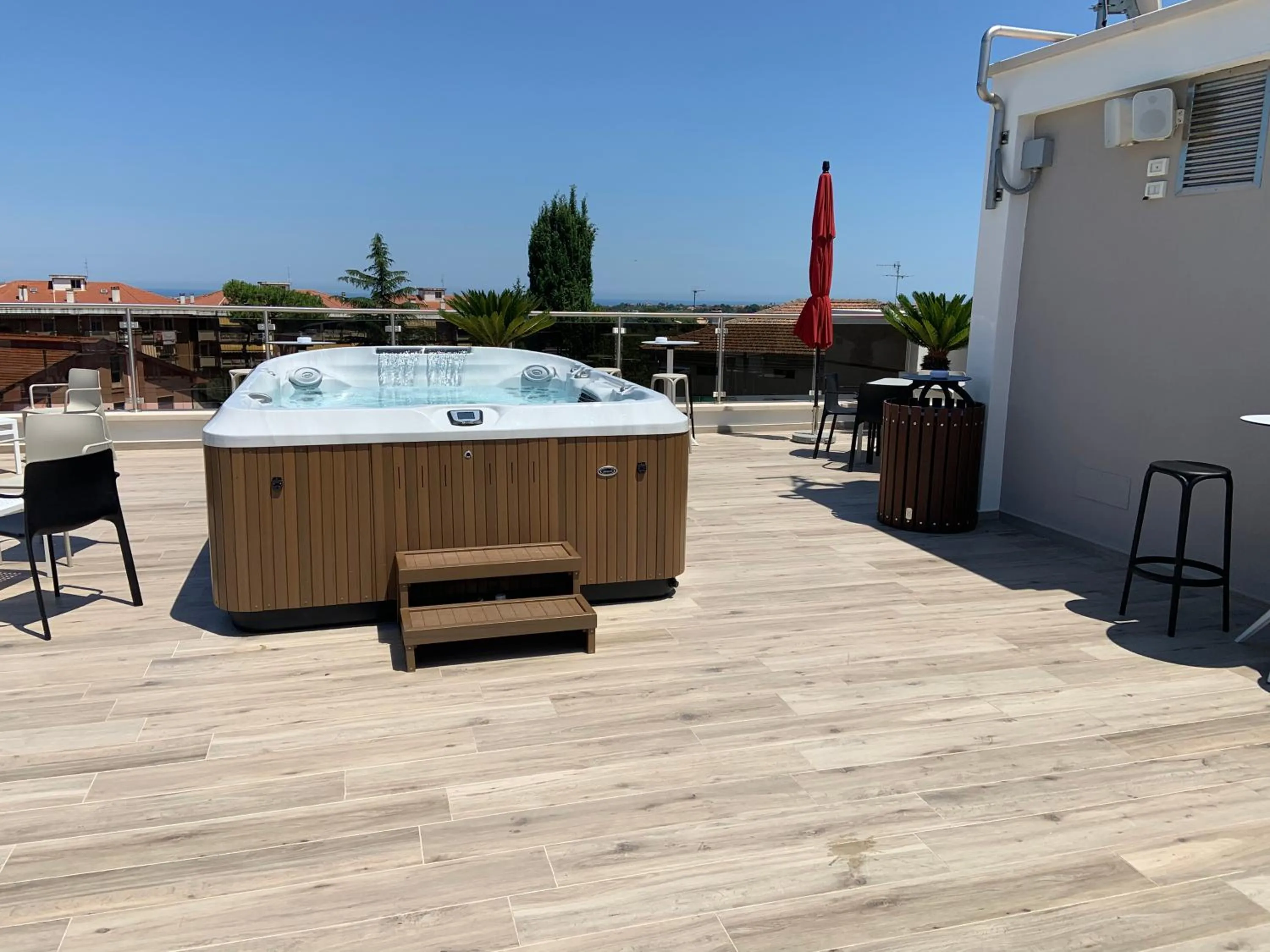 Hot Tub in Tenuta Micoli