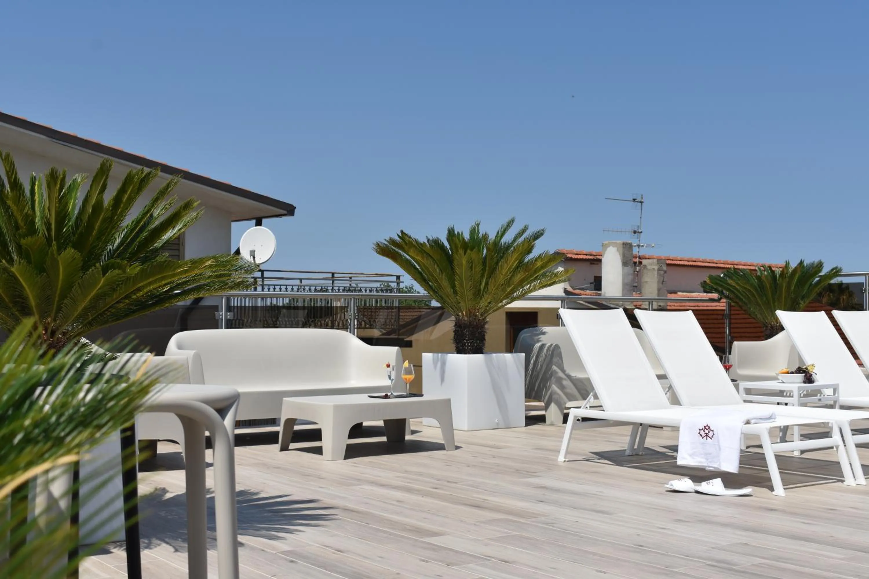 sunbed in Tenuta Micoli