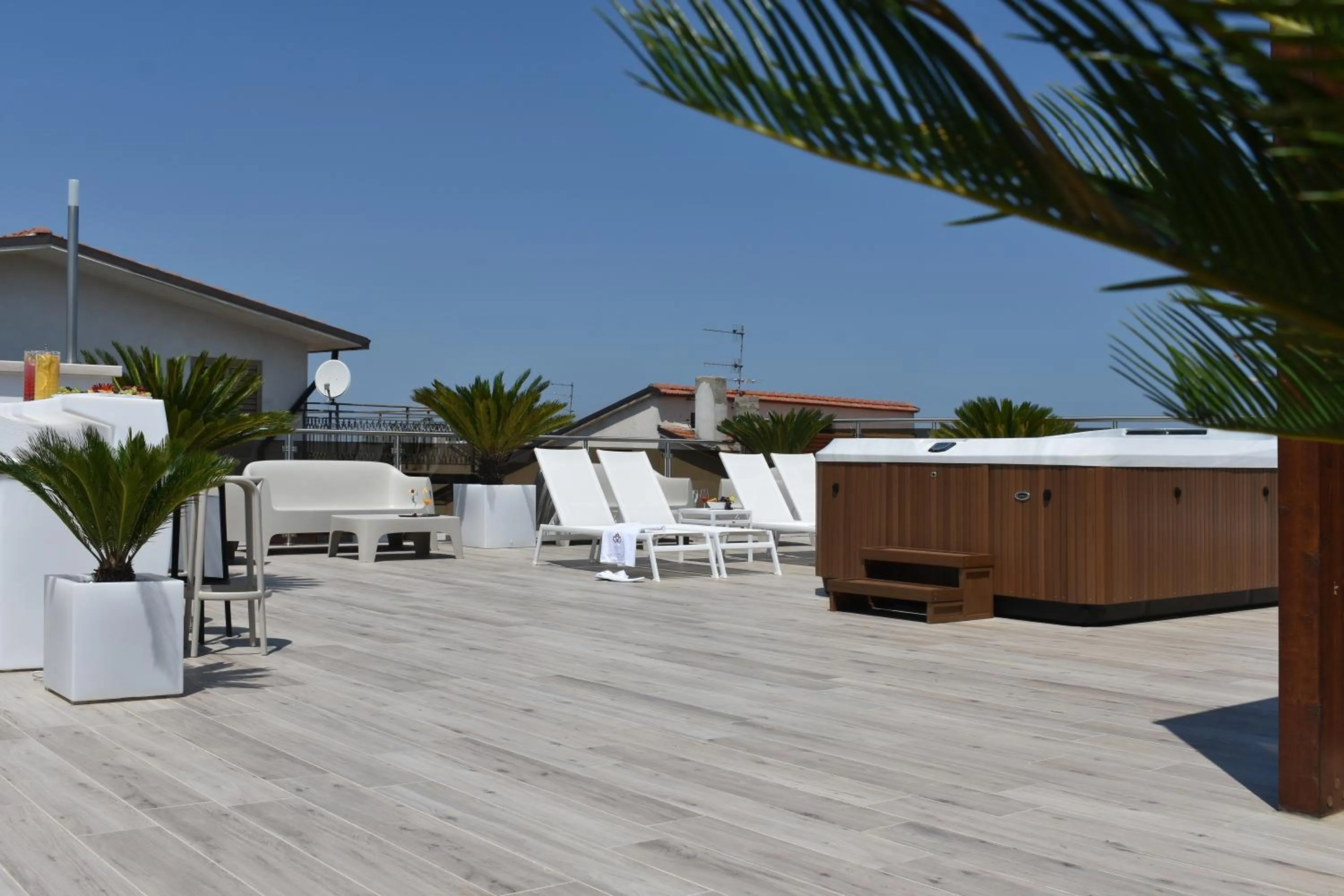 Hot Tub in Tenuta Micoli