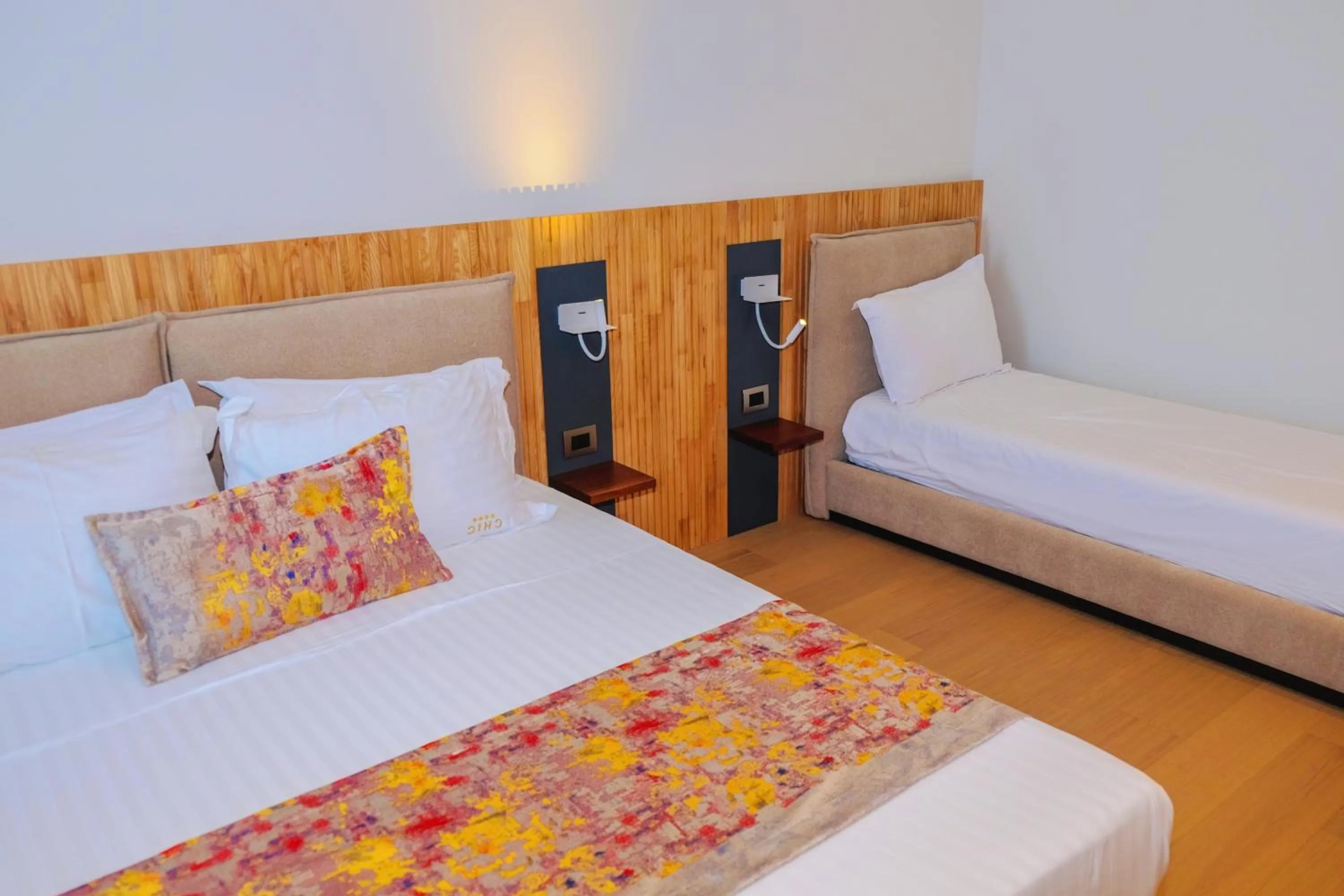 Bed in Chic Boutique Hotel Vlore