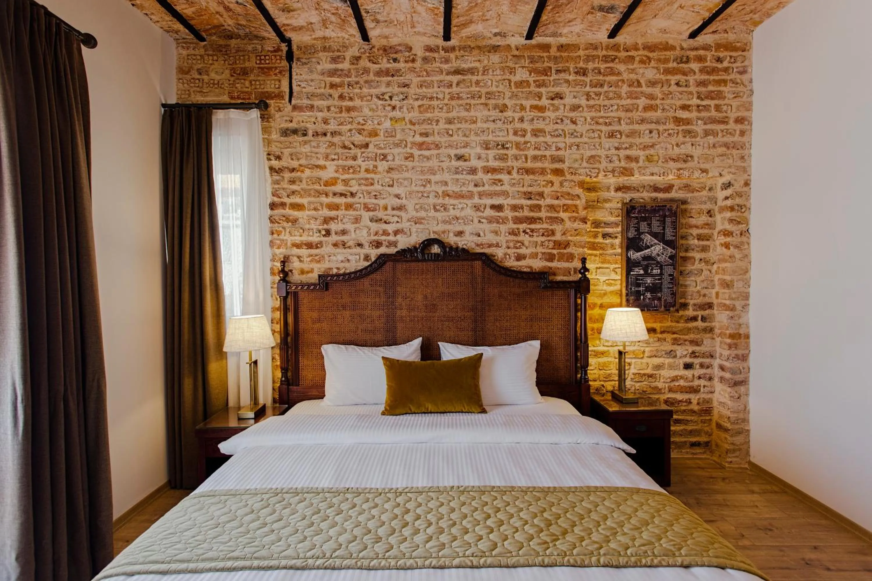 Bed in Mest Hotel Istanbul Sirkeci