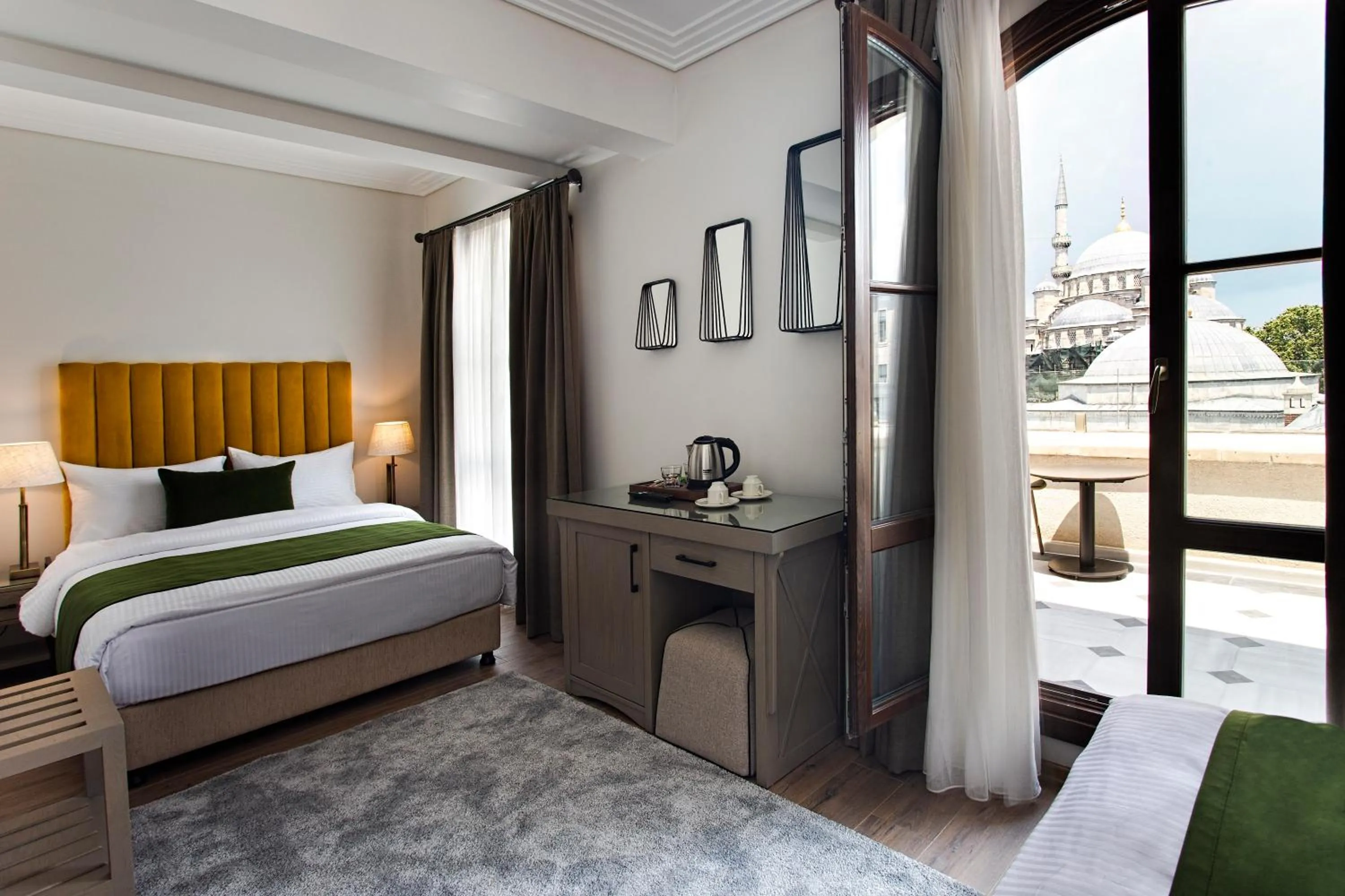 Bed in Mest Hotel Istanbul Sirkeci