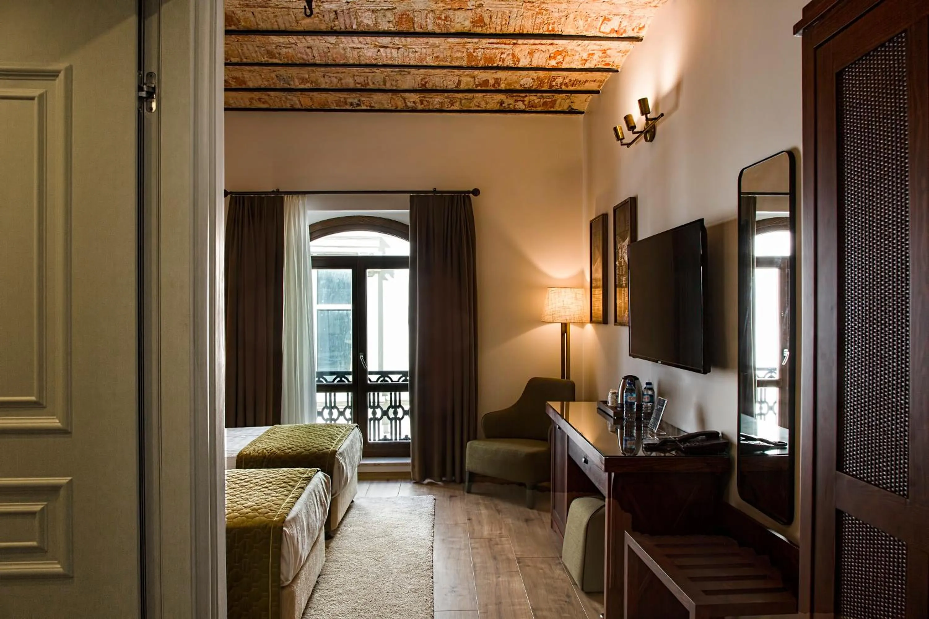 Bed in Mest Hotel Istanbul Sirkeci