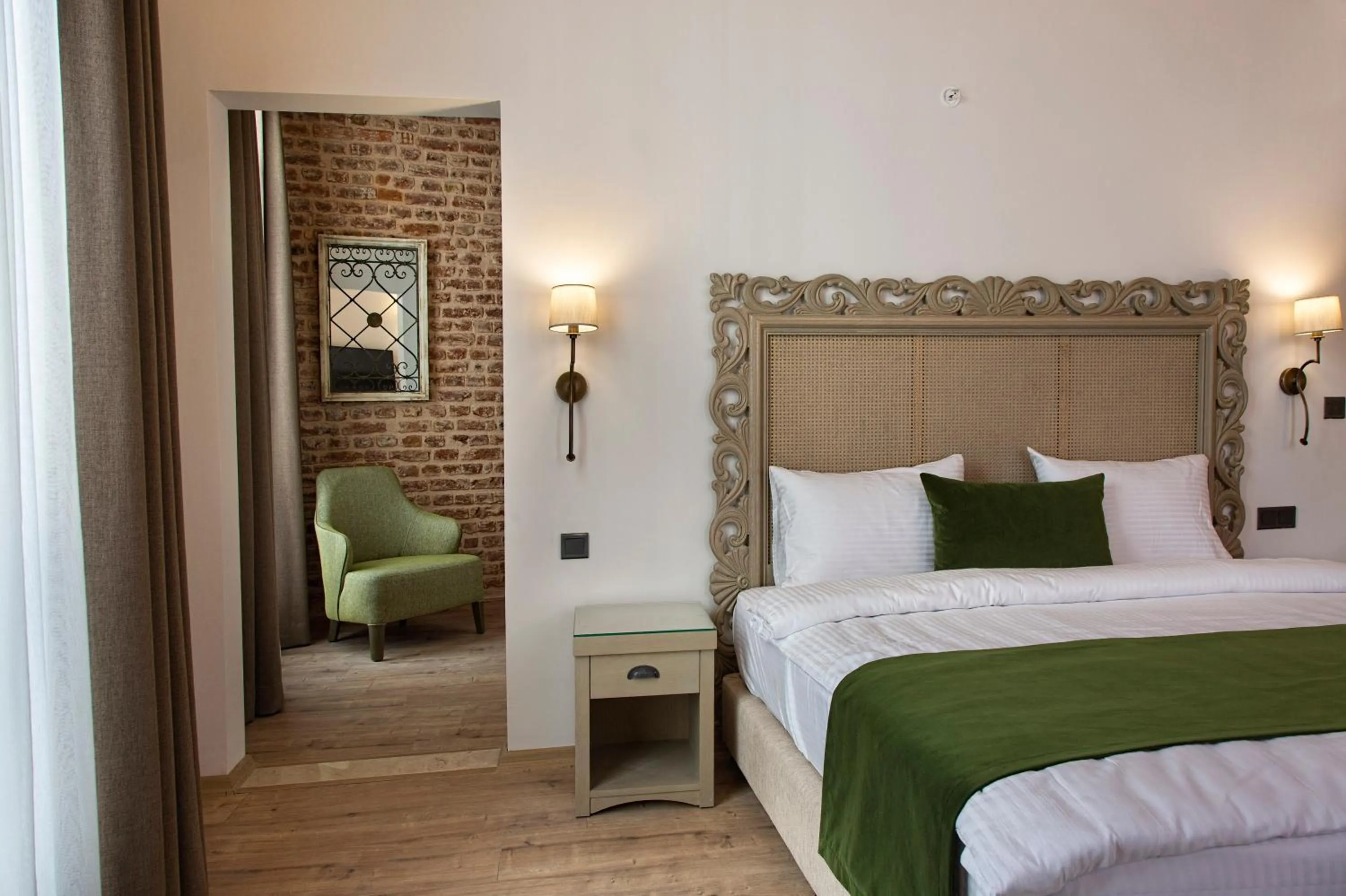 Bed in Mest Hotel Istanbul Sirkeci