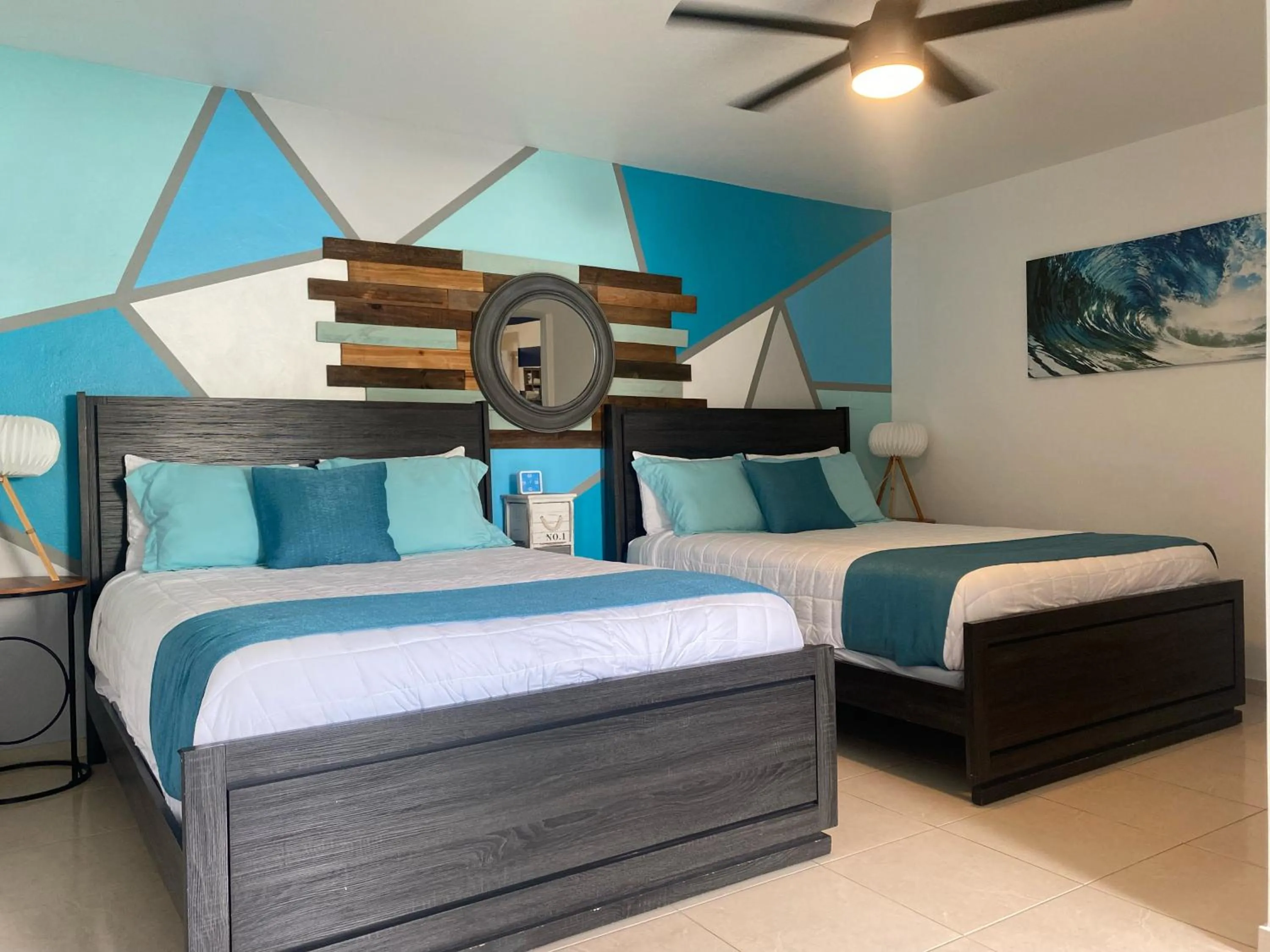 Photo of the whole room, Bed in Aqua Marina Beach Club