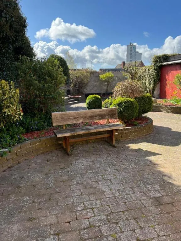 Inner courtyard view in Byens Bed and Bath