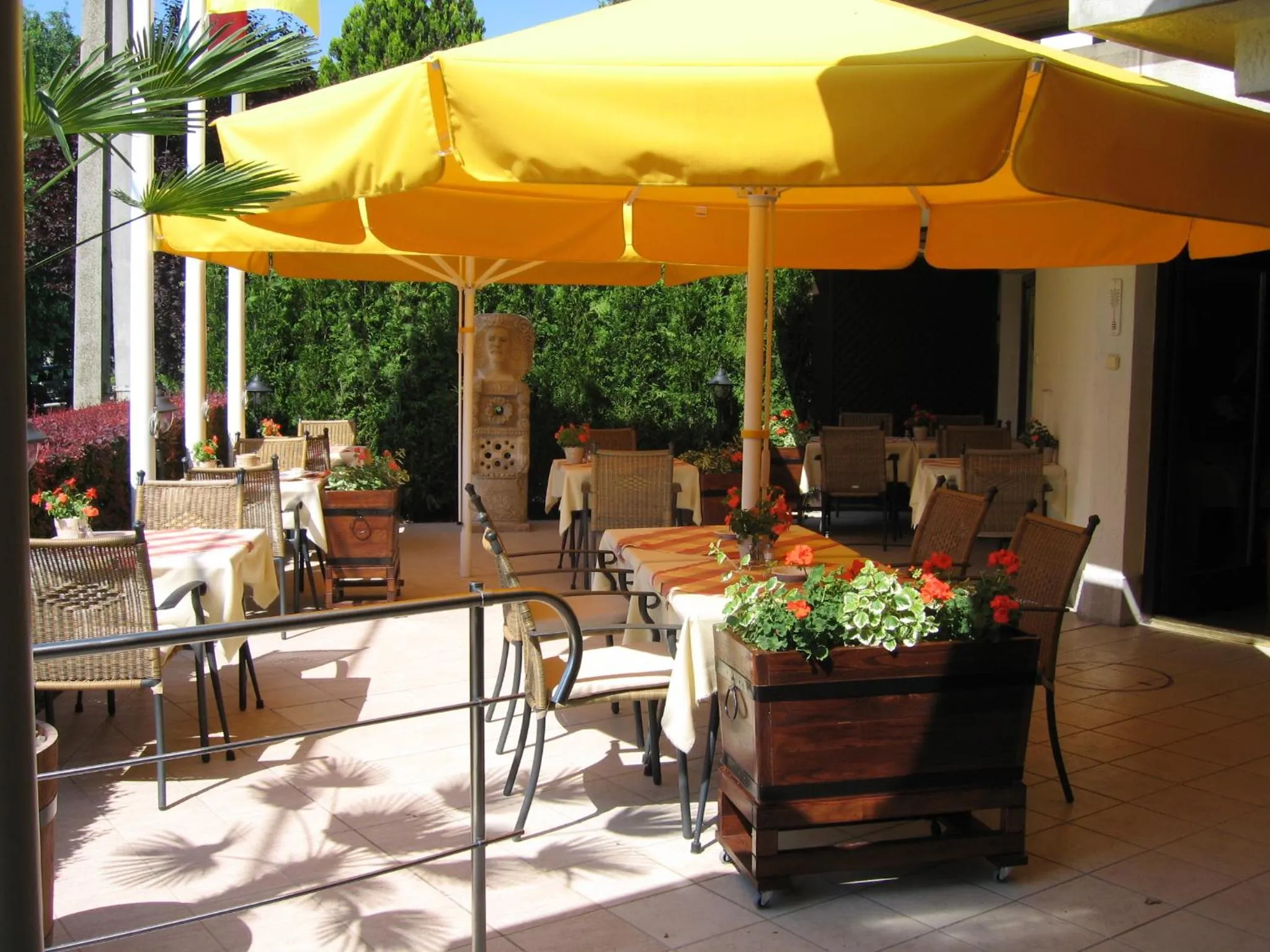Balcony/Terrace in Hotel Molnár